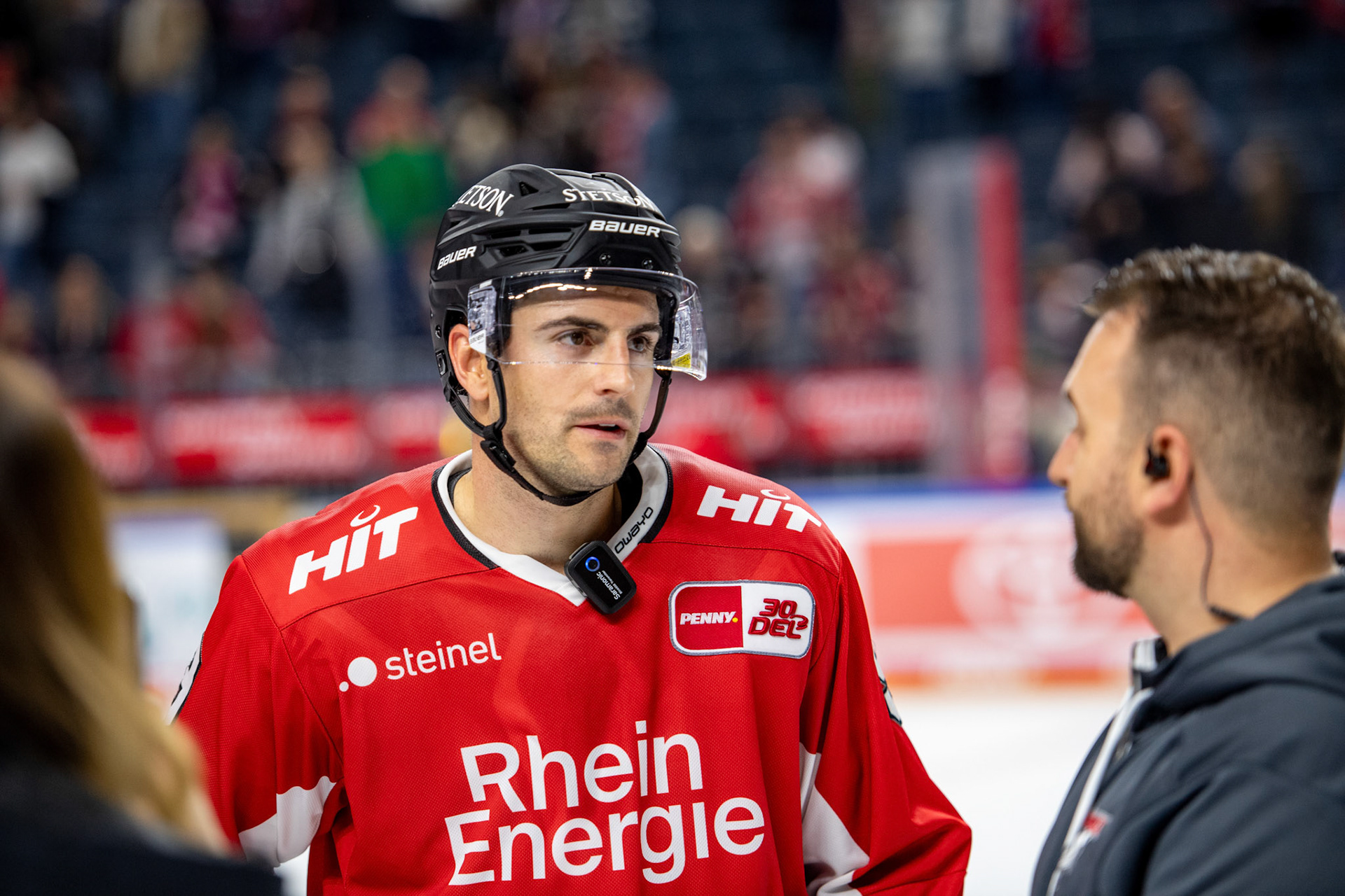 Maximilian Kammerer; DEL Kölner Haie - Adler Mannheim, 30.09.2023