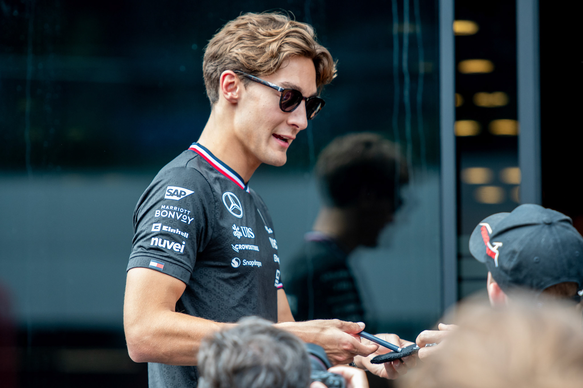 George Russell #63, Mercedes-AMG Petronas F1 Team;Formel 1 GP Austria / Österreich. Donnerstag, 27.06.2024