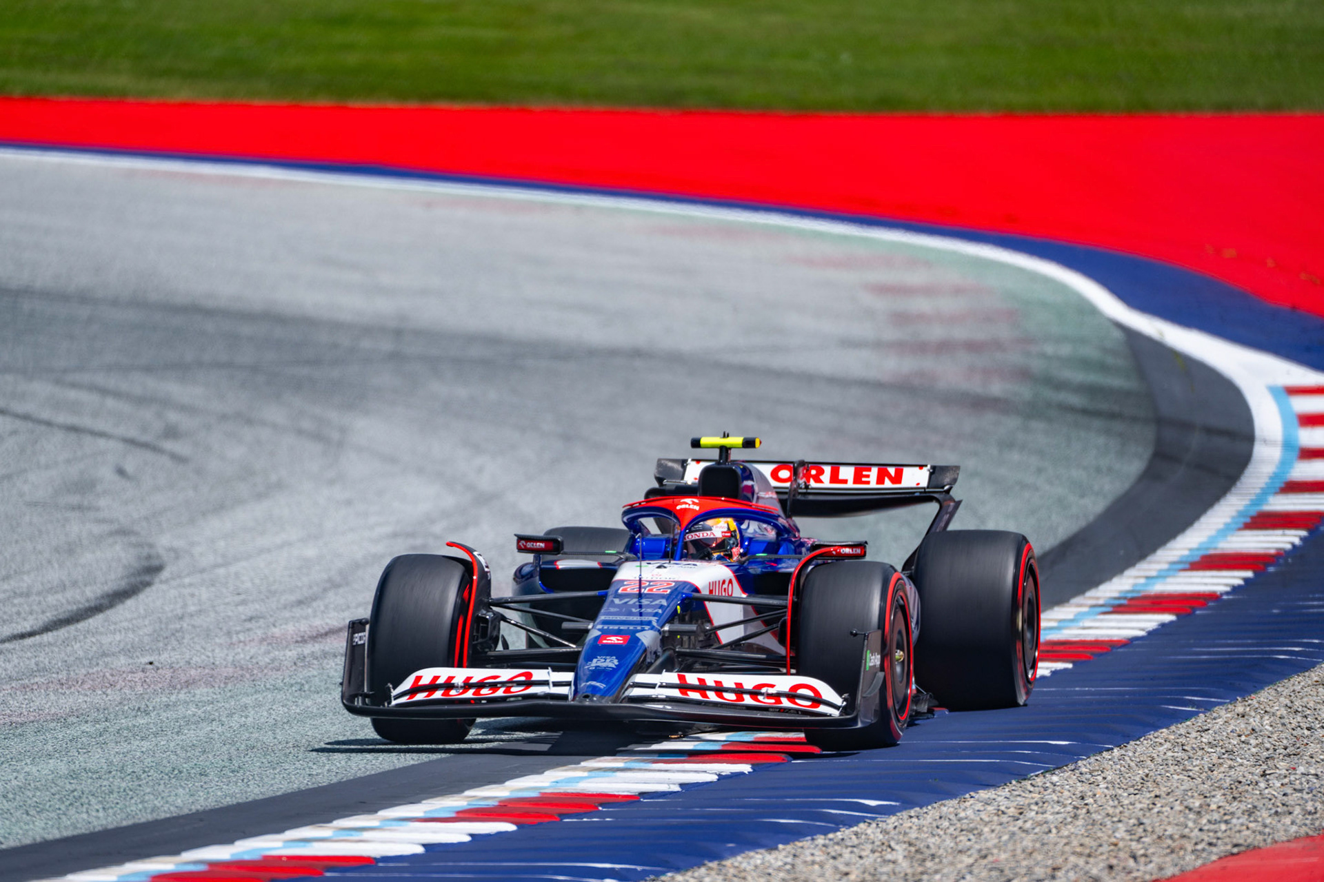 Yuki Tsunoda #22, Visa Cash App RB Formula One Team;Formel 1 GP Austria / Österreich. Freitag, 28.06.2024