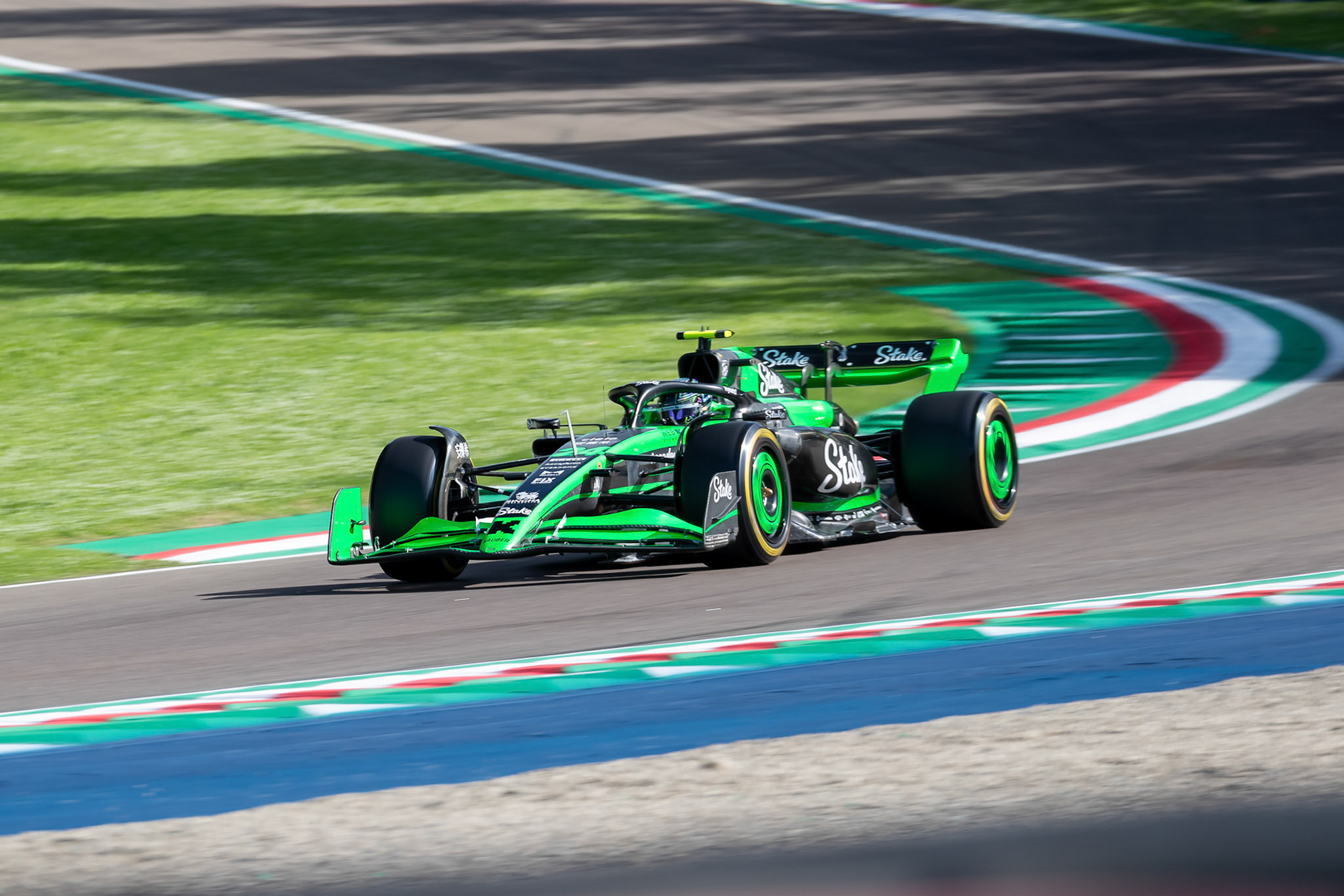 Guanyu Zhou #24, Stake F1 Team Kick Sauber; F1 GP Imola / Italien Freitag, 17.05.2024