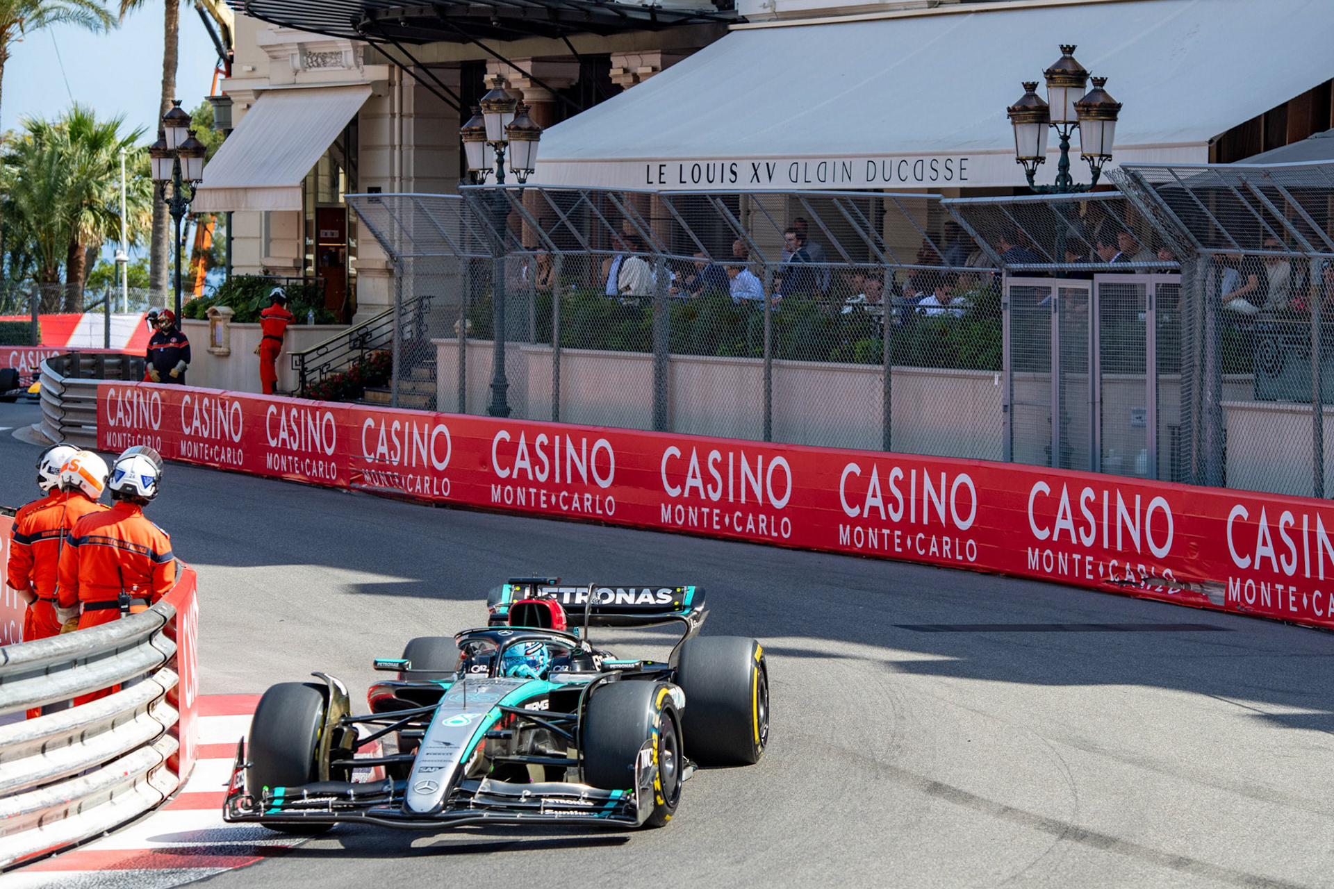George Russell #63, Mercedes-AMG Petronas F1 Team; Formel1 GP Monaco Sonntag, 26.05.2024