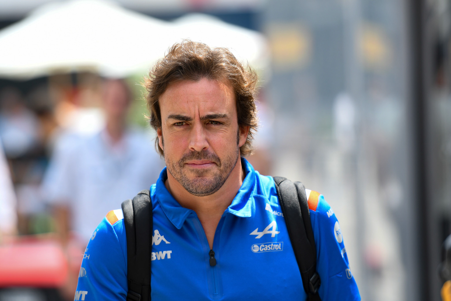 Fernando Alonso (ESP) Alpine F1 Team; Formel 1 Ungarn am 29.07.2022