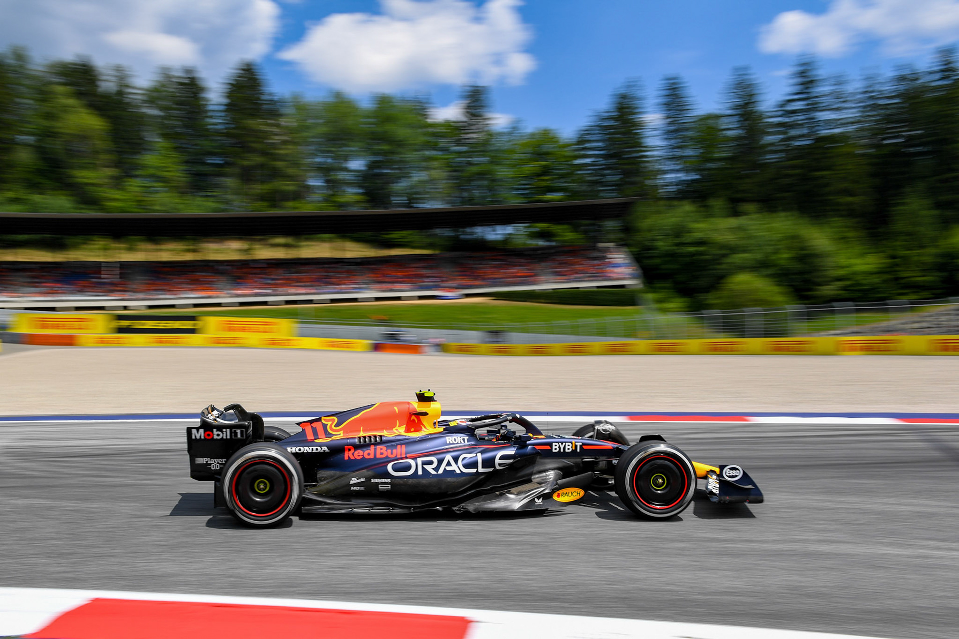 Sergio Perez (MEX) Red Bull Racing; Formel 1 GP Austria / Österreich. Freitag, 30.06.2023