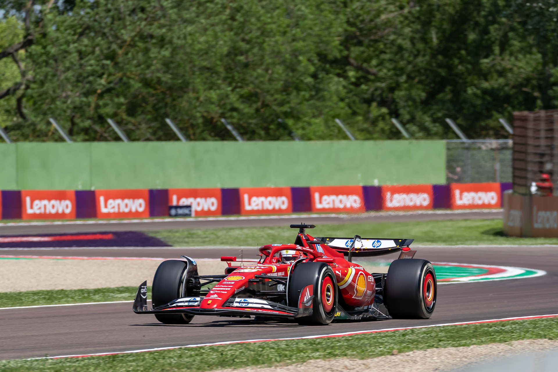 Charles Leclerc #16, Scuderia Ferrari; F1 GP Imola / Italien Freitag, 17.05.2024