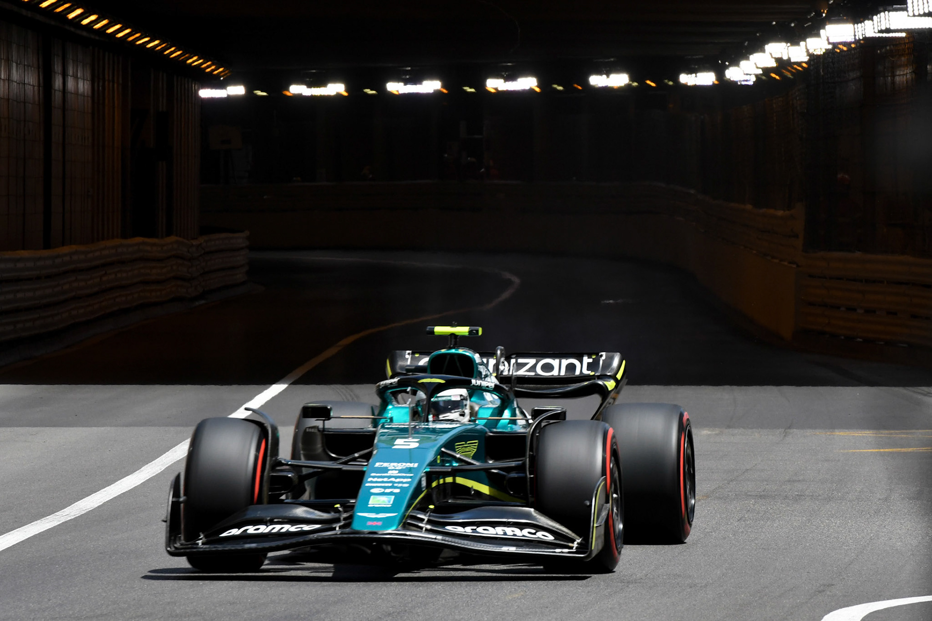 Sebastian Vettel (Ger) Aston Martin Cognizant Formula One Team; Formel 1 Monaco am 28.05.2022