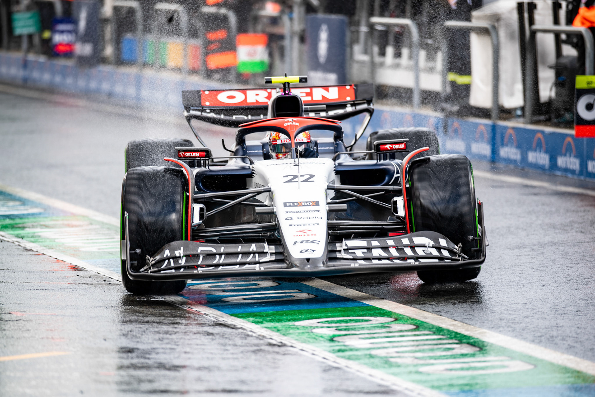 Yuki Tsunoda (JPN) Scuderia Alpha Tauri;Formel 1 GP Holland / Zandvoort. Samstag, 26.08.2023
