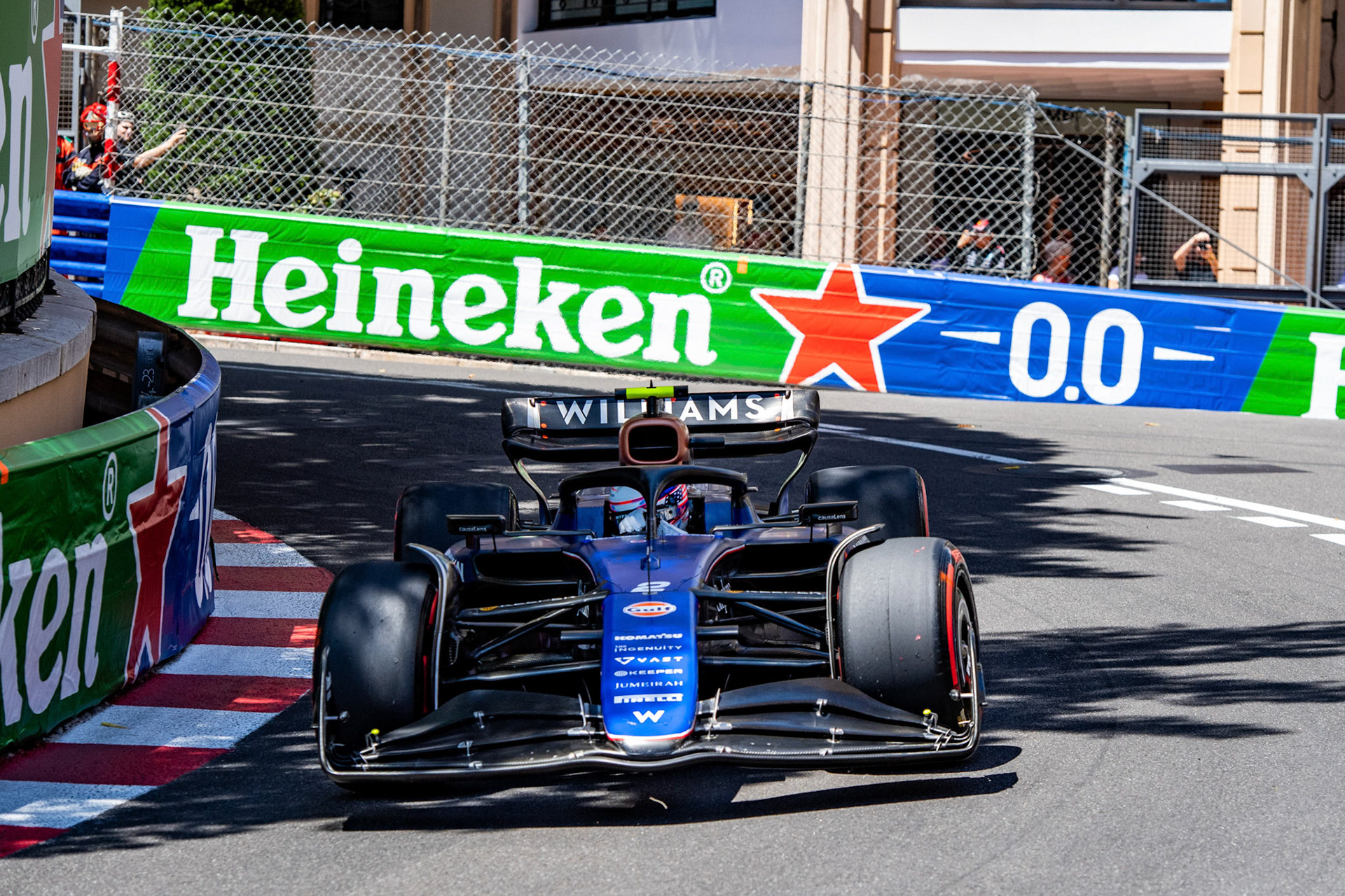 Logan Sargeant #2, Williams Racing; Formel1 GP Monaco Samstag, 25.05.2024