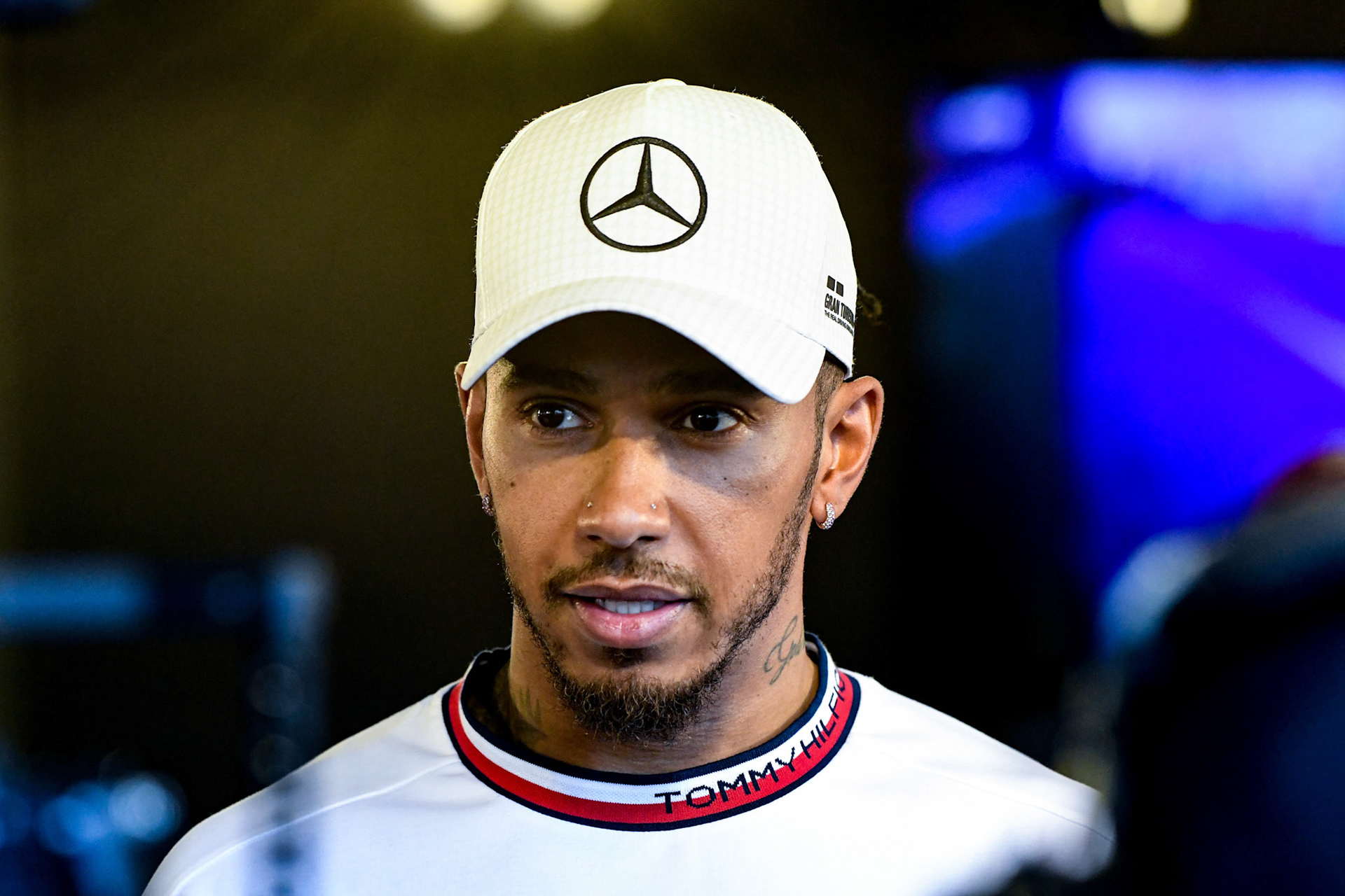 Lewis Hamilton (GBR) Mercedes AMG F1 Team; Formel 1 GP Baku Azerbaijan. Samstag 29.04.2023