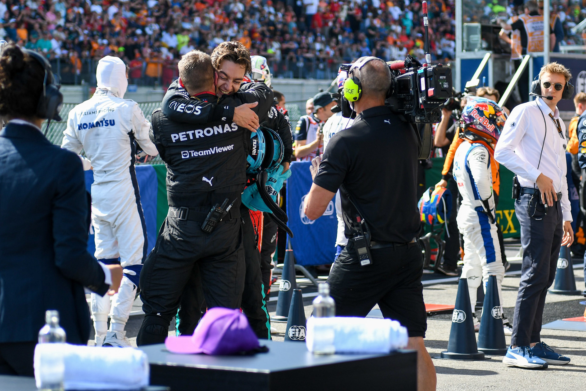 George Russell #63, Mercedes-AMG Petronas F1 Team;Formel 1 GP Spa / Belgien. Sonntag, 28.07.2024