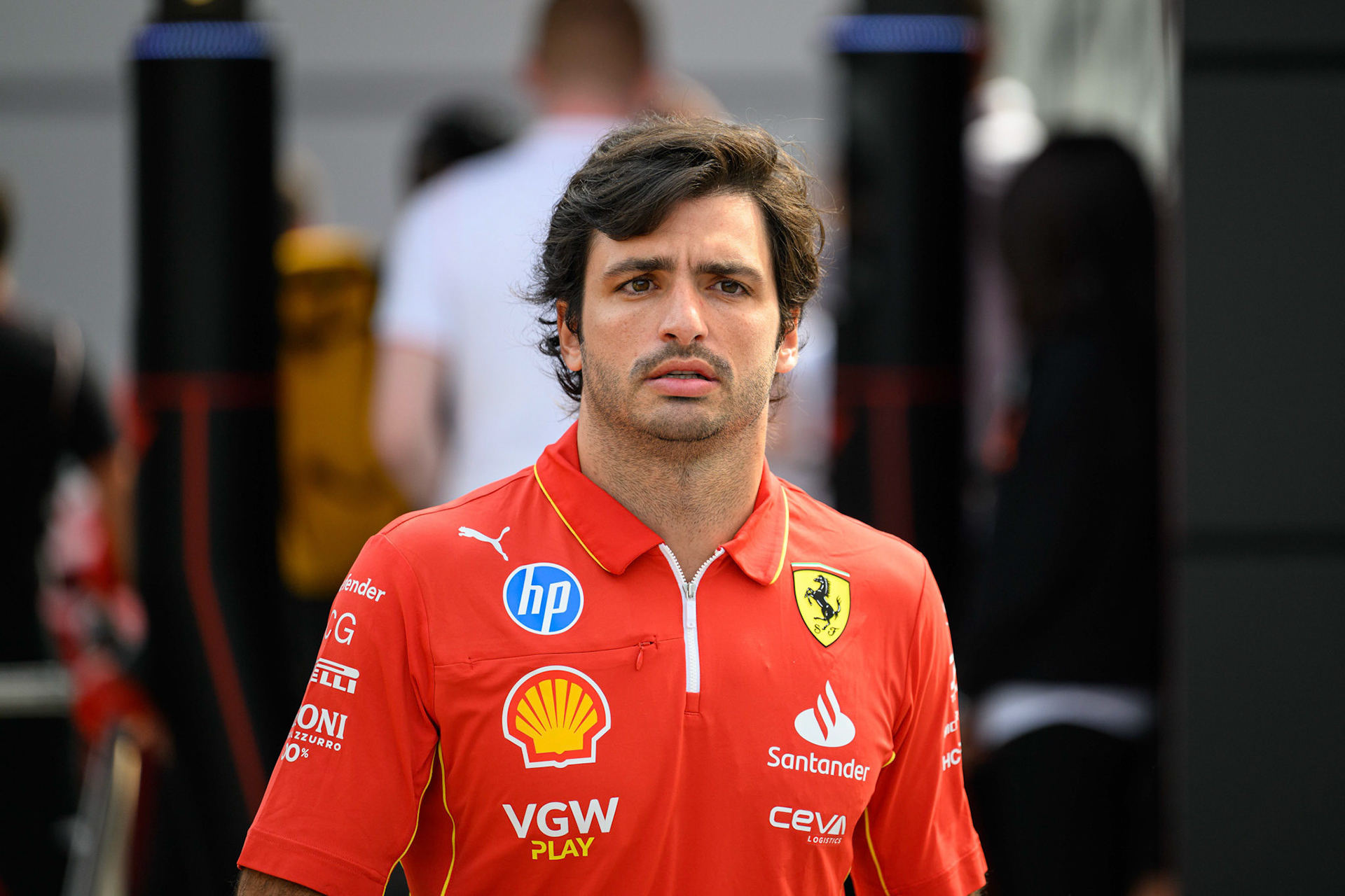 Carlos Sainz #55, Scuderia Ferrari; F1 GP Imola / Italien Sonntag, 19.05.2024