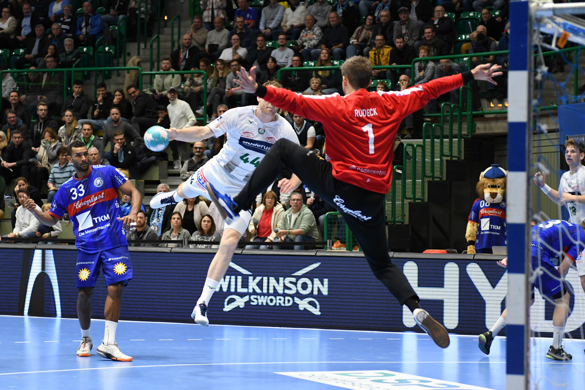 Lenny Rubin #44; Handball Bundesliga; BHC 06 - HSG Wetzlar 06.11.2022