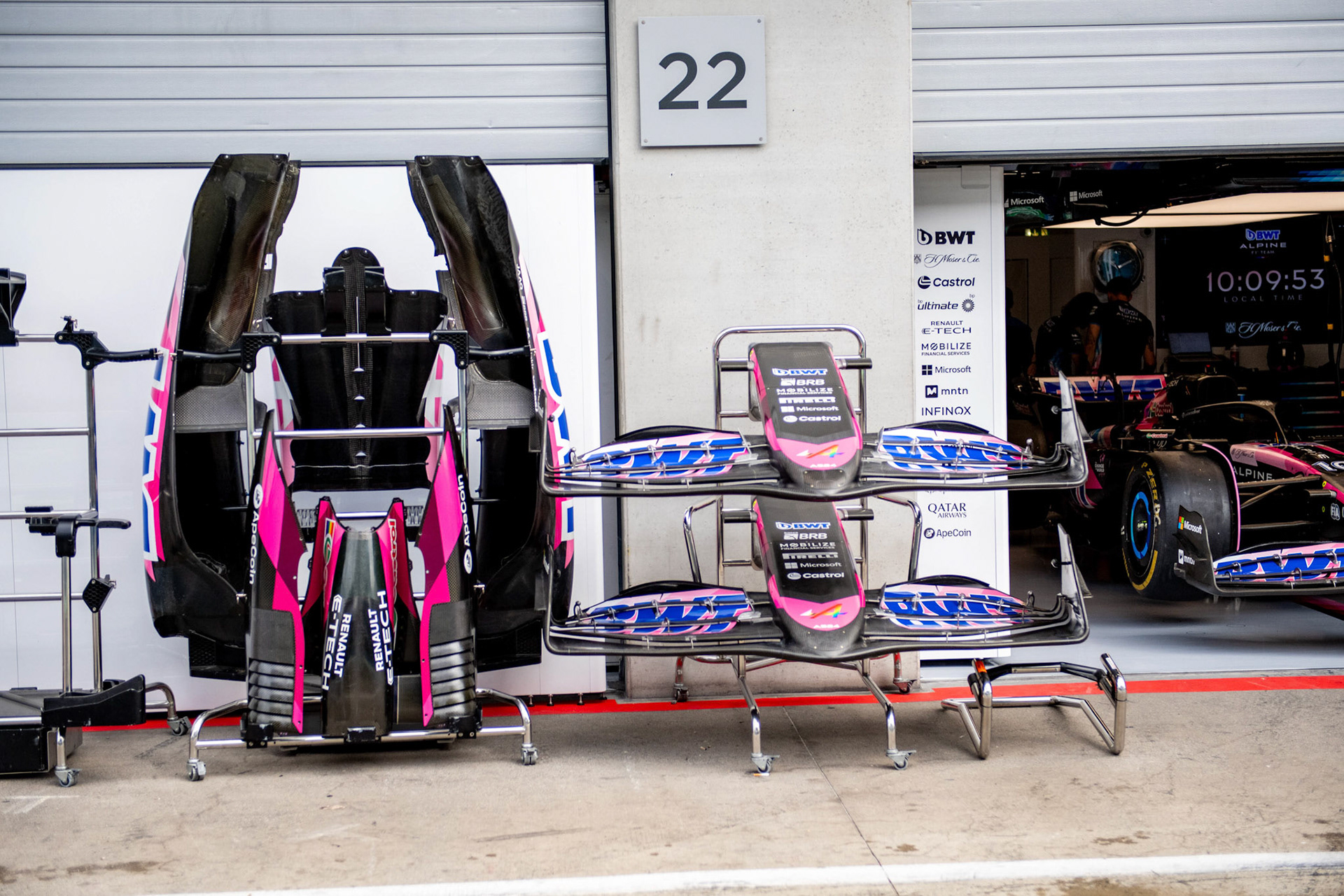 BWT Alpine F1 Team;Formel 1 GP Austria / Österreich. Donnerstag, 27.06.2024