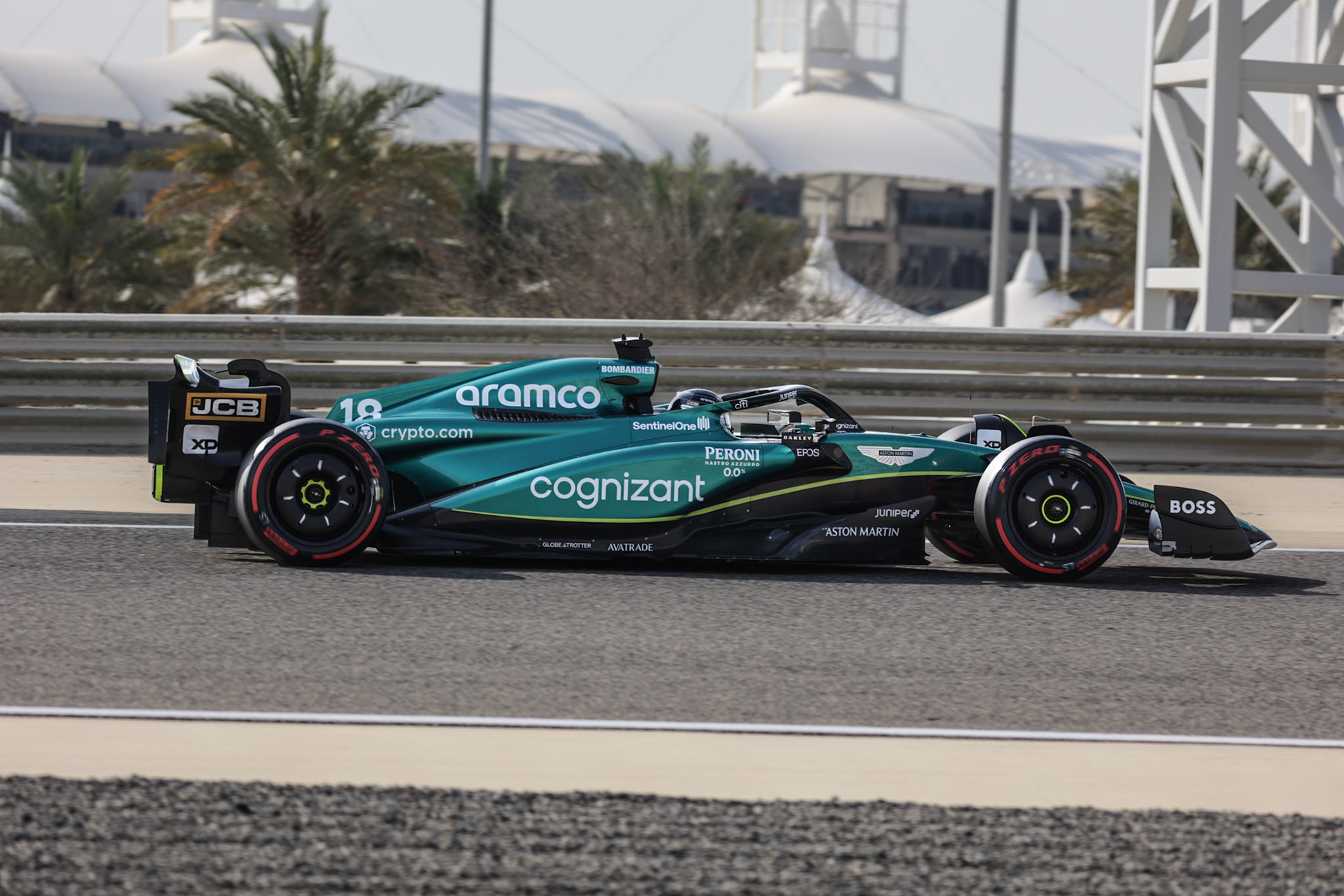 Lance Stroll (CAN) Aston Martin Formula One Team; Formel 1 GP Bahrain. Samstag 04.03.2023
