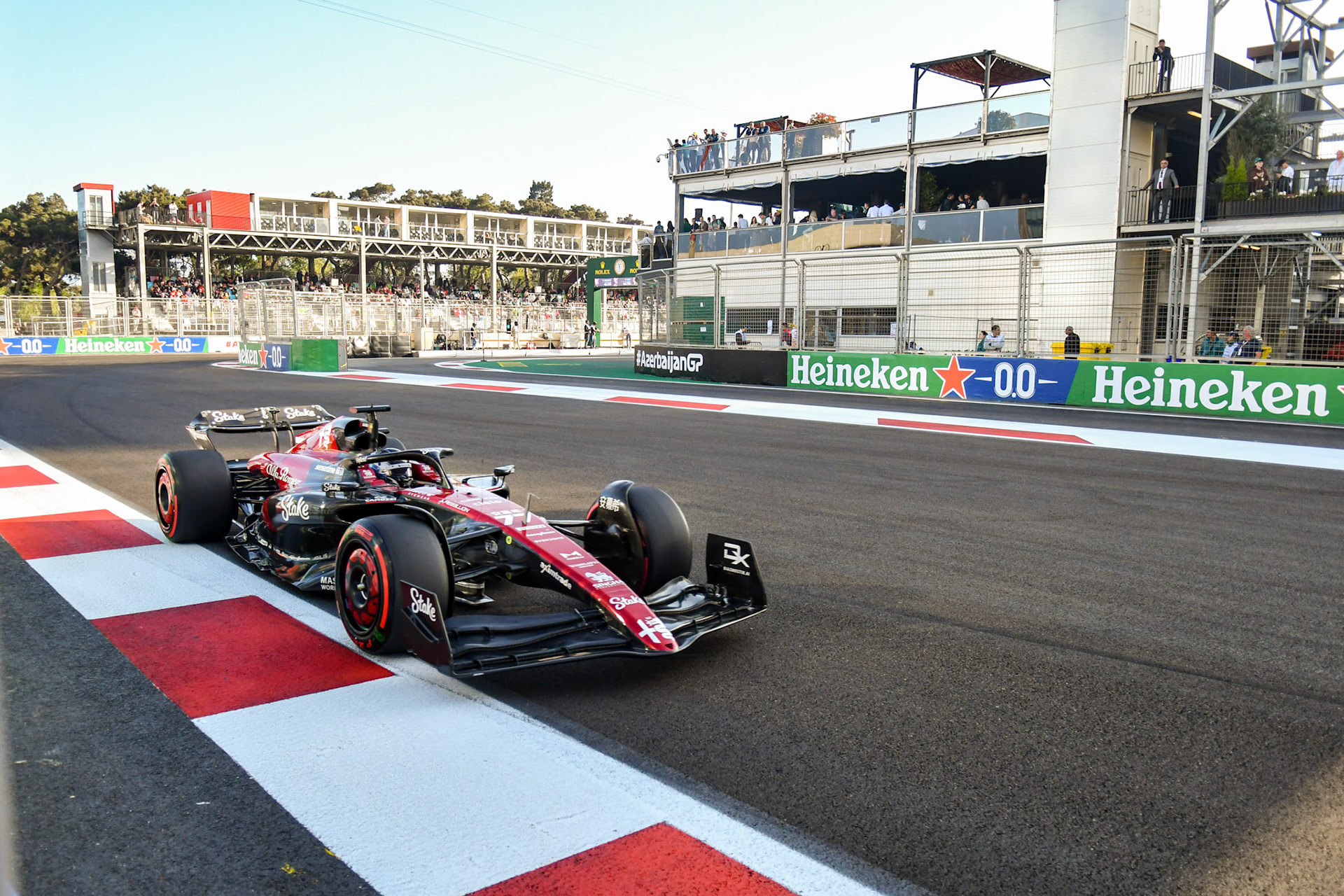 Valtteri Bottas (FIN) Alfa Romeo F1 Team; Formel 1 GP Baku Azerbaijan. Freitag 28.04.2023