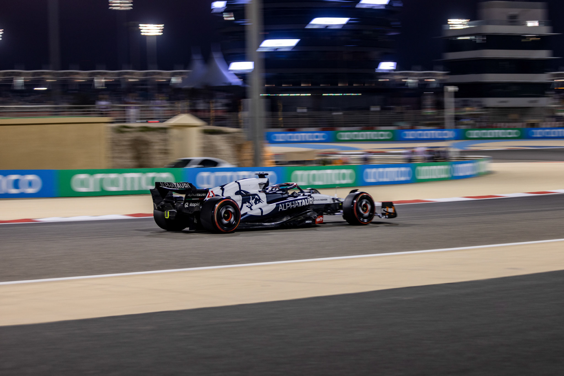 Nyck de Vries (NED) Scuderia Alpha Tauri; Formel 1 GP Bahrain. Samstag 04.03.2023