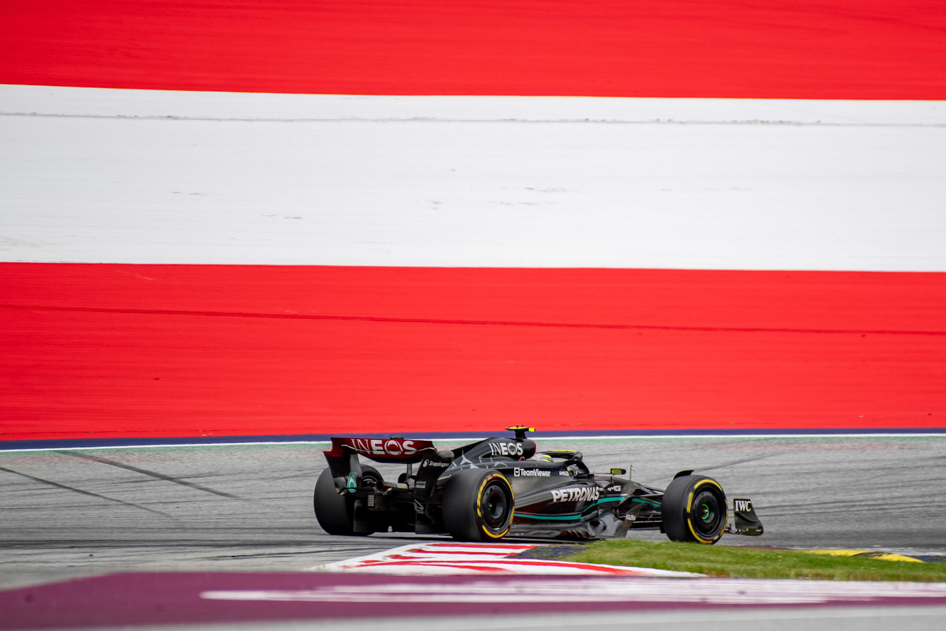 Lewis Hamilton (GBR) Mercedes AMG F1 Team; Formel 1 GP Austria / Österreich. Sonntag, 02.07.2023