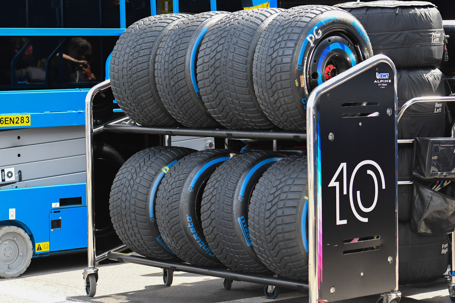 F1 Regenreifen Heavy wets;Formel 1 GP Spa / Belgien. Donnerstag, 25.07.2024