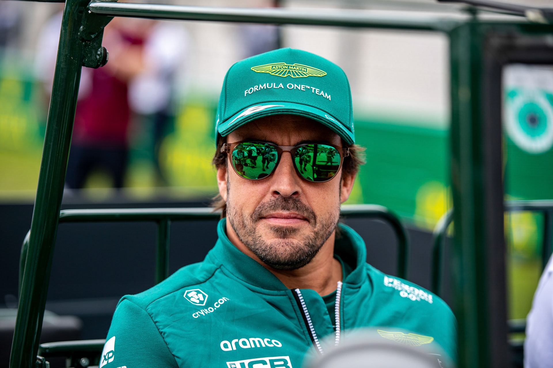 Fernando Alonso (ESP) Aston Martin Formula One Team; Formel 1 GP Austria / Österreich. Sonntag, 02.07.2023