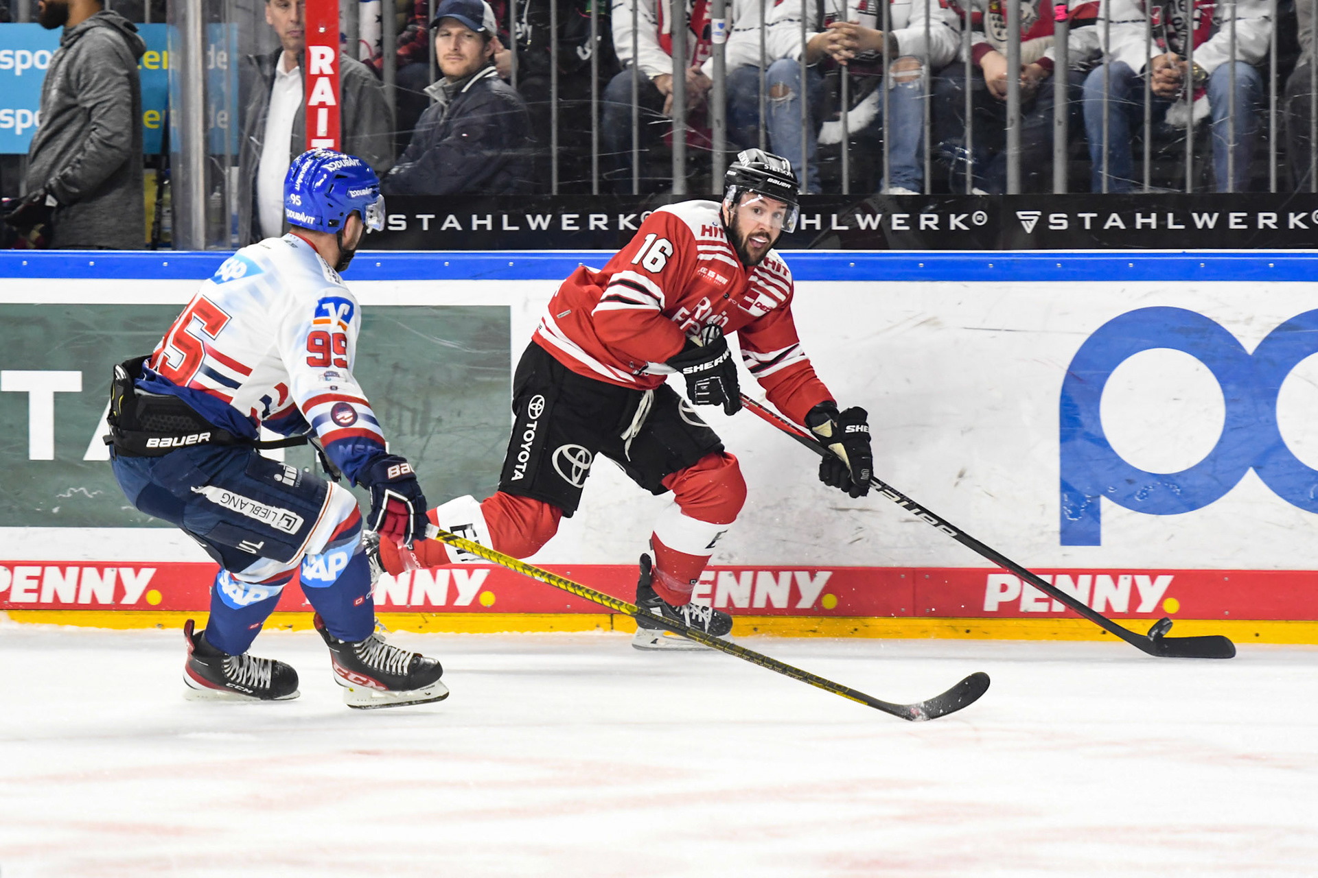 Jason Bast; DEL Kölner Haie - Adler Mannheim, 17.03.2023