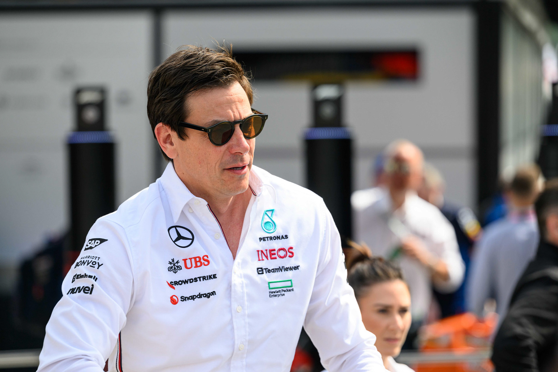 Toto Wolff, Teamchef Mercedes-AMG Petronas F1 Team; F1 GP Imola / Italien Sonntag, 19.05.2024