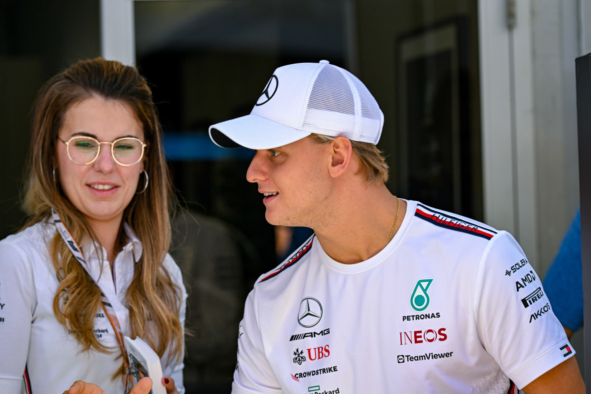 Mick Schumacher, Mercedes AMG F1 Team;Formel 1 GP USA Austin Texas. Samstag 21.10.2023