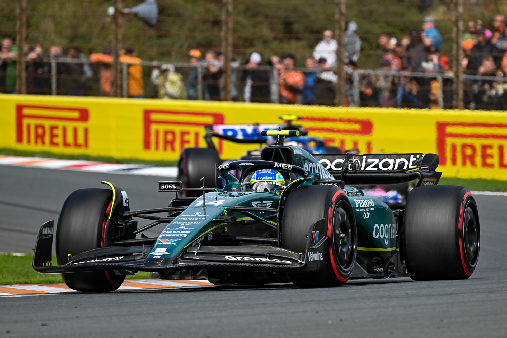 Fernando Alonso (ESP) Aston Martin Formula One Team; Formel 1 GP Holland / Zandvoort. Sonntag, 27.08.2023
