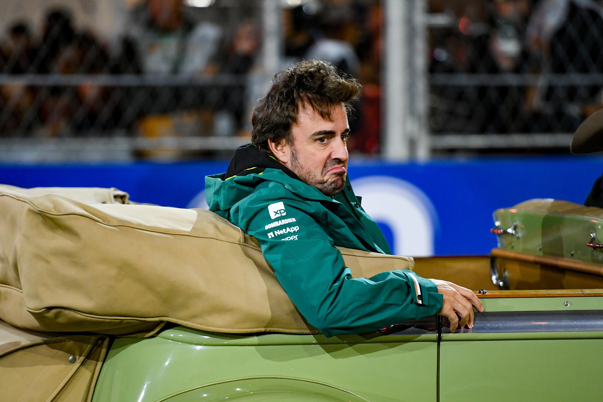 Fernando Alonso (ESP) Aston Martin Formula One Team; Formel 1 GP USA Las Vegas. Sonntag 19.11.2023