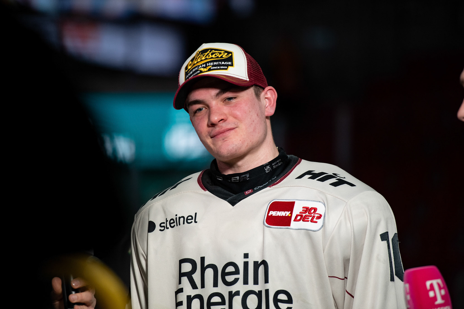 Justin Schütz; DEL Düsseldorfer EG - Kölner Haie, 25.02.2024