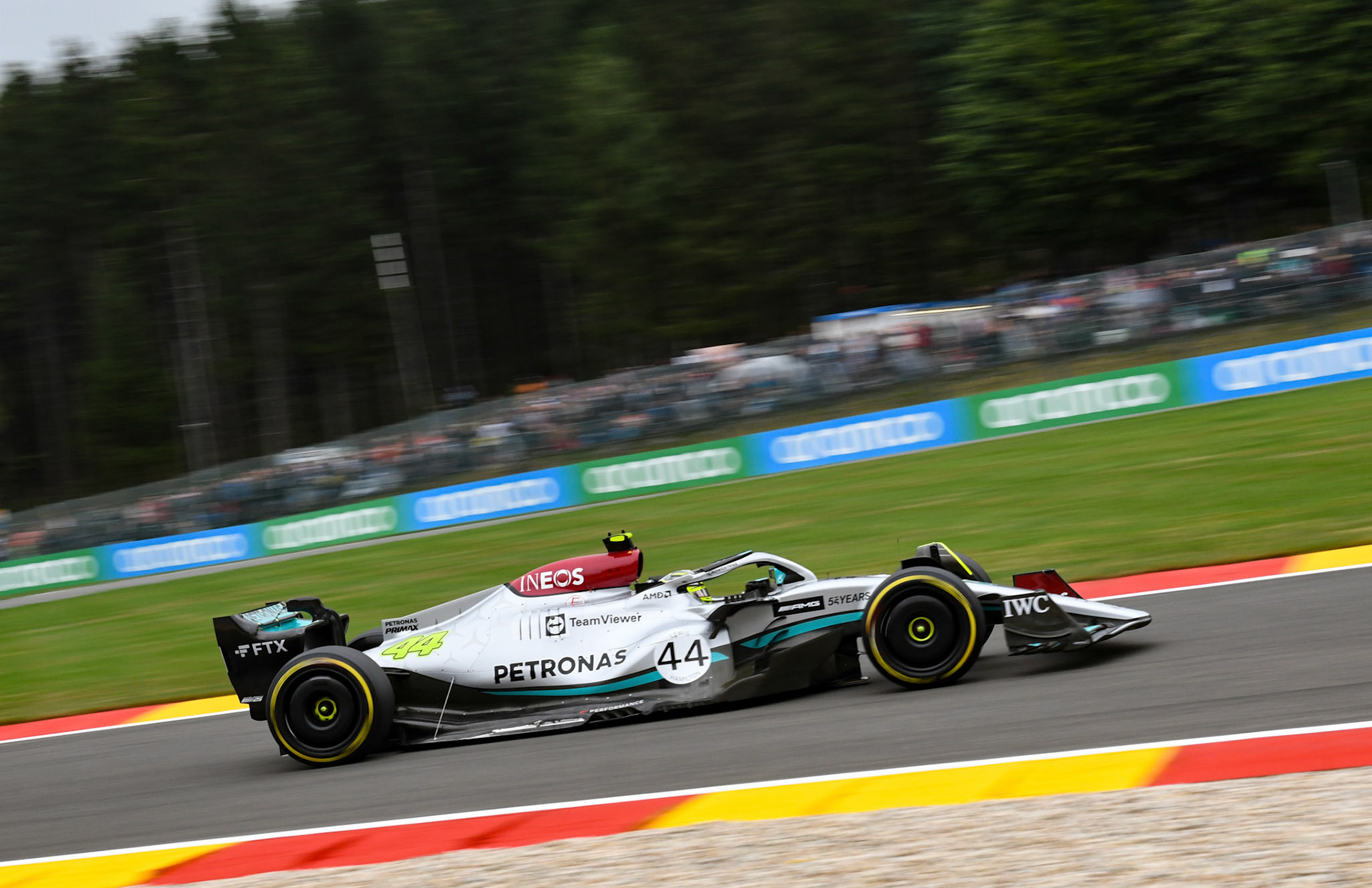 Lewis Hamilton (GBR) Merceds AMG Petronas F1 Team; Formel 1 GP Belgien. Freitag, 26.08.2022