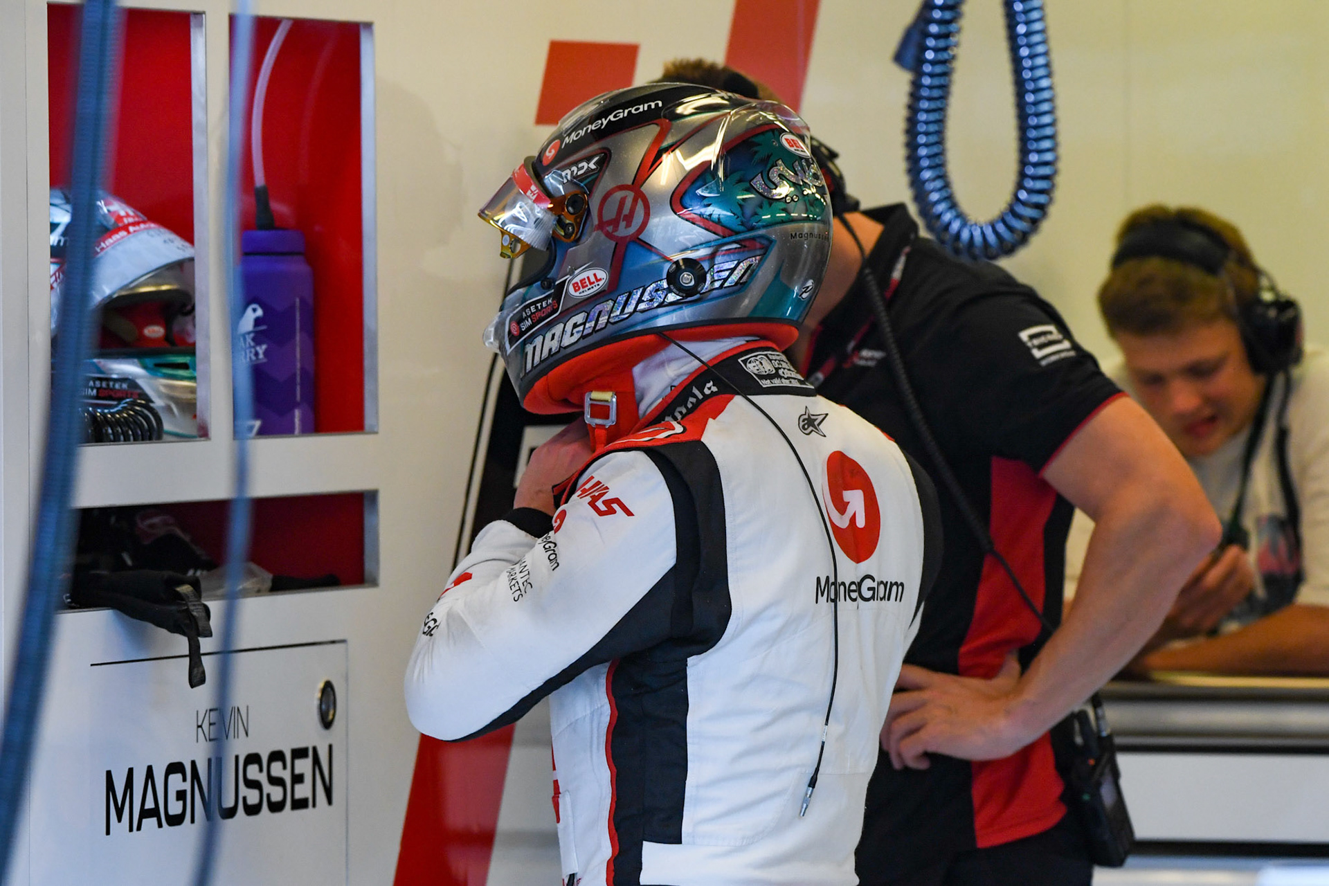 Kevin Magnussen (DEN) Haas F1 Team;Formel 1 GP Abu Dhabi. Freitag 24.11.2023