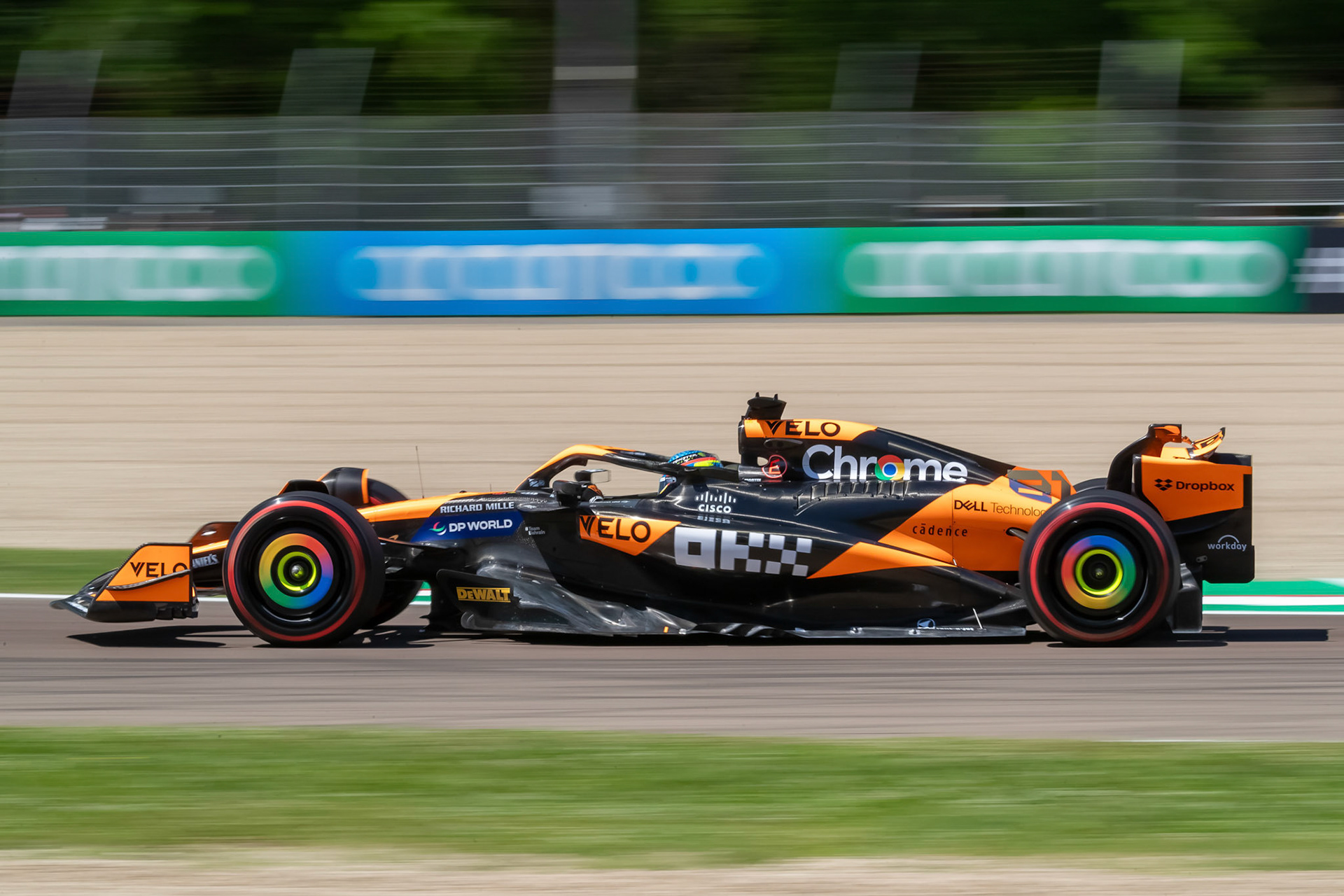 Oscar Piastri #81, McLaren Formula 1 Team; F1 GP Imola / Italien Freitag, 17.05.2024