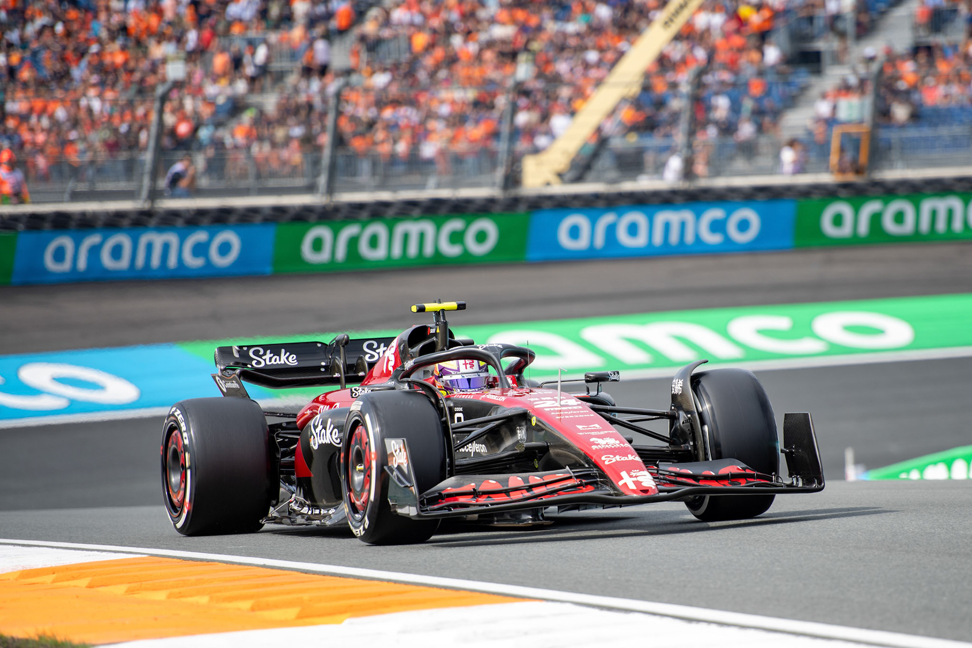 Guanyu Zhou (CHN) Alfa Romeo F1 Team;Formel 1 GP Holland / Zandvoort. Freitag, 25.08.2023