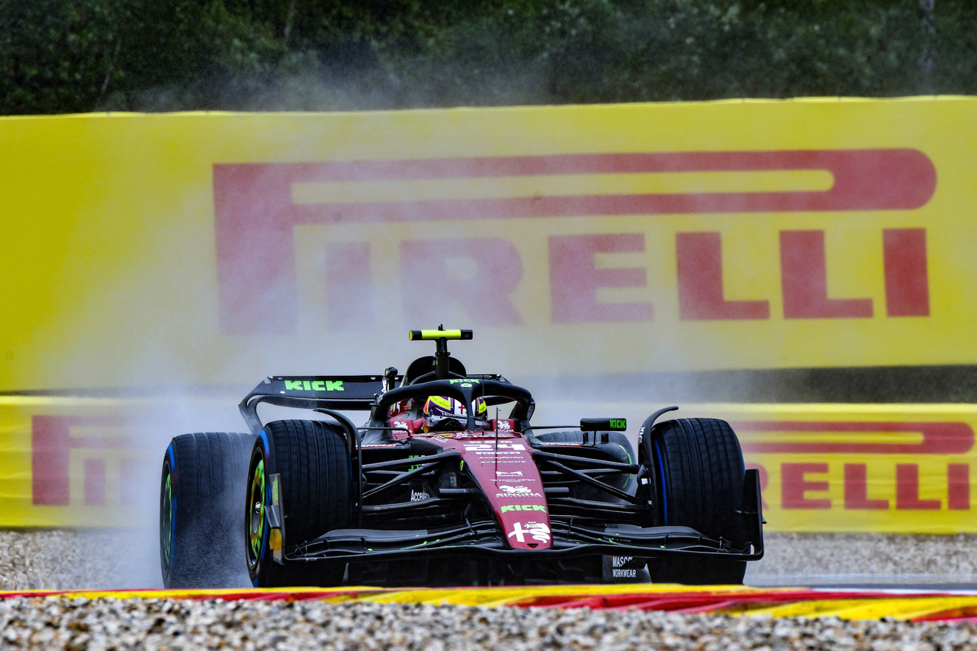 Guanyu Zhou (CHN) Alfa Romeo F1 Team;Formel 1 GP Spa Francorchamps/ Belgien. Freitag, 28.07.2023