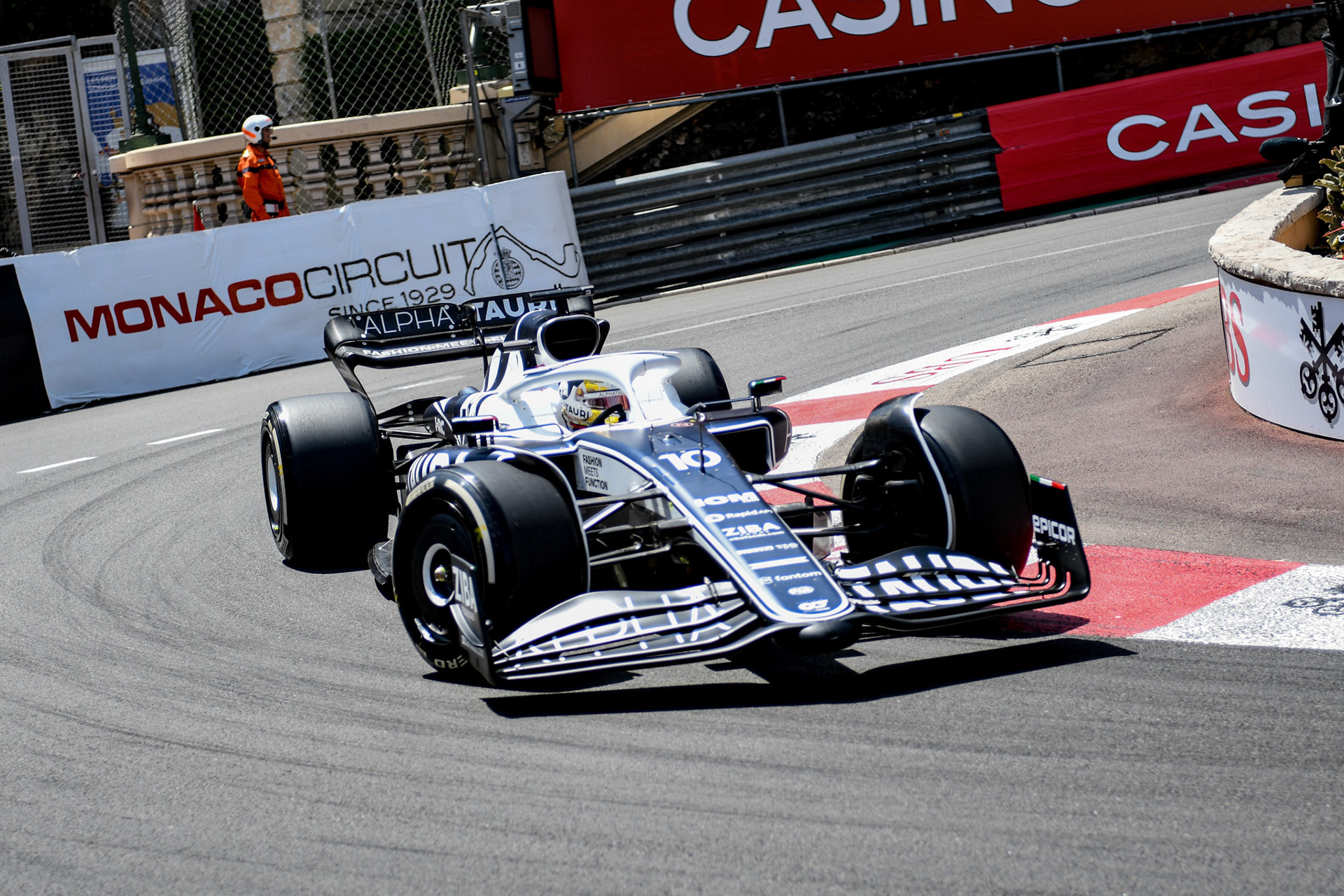 Pierre Gasly (FRA); Scuderia Alpha Tauri; Formel 1 Monaco am 27.05.2022