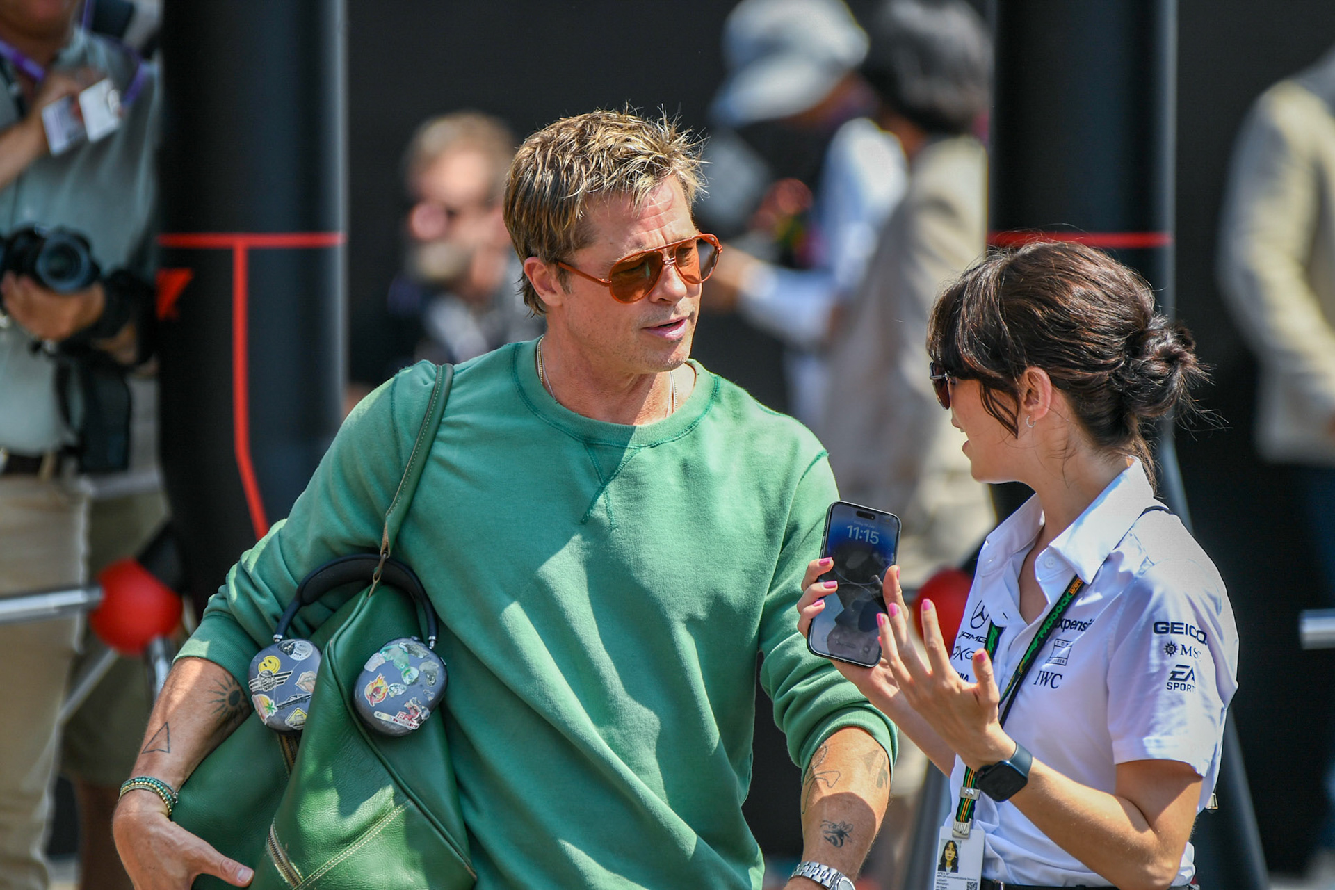 Brad Pitt alias Sonny Hayes, APX GP F1 Team;Formel 1 Budapest / Ungarn, 20.07.2024