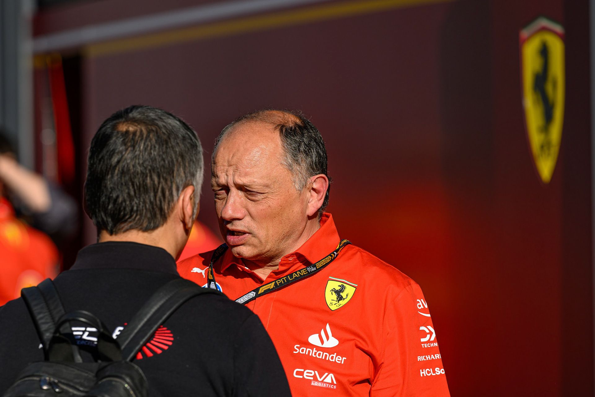 Frederic Vasseur, Teamchef Scuderia Ferrari; F1 GP Imola / Italien Freitag, 17.05.2024