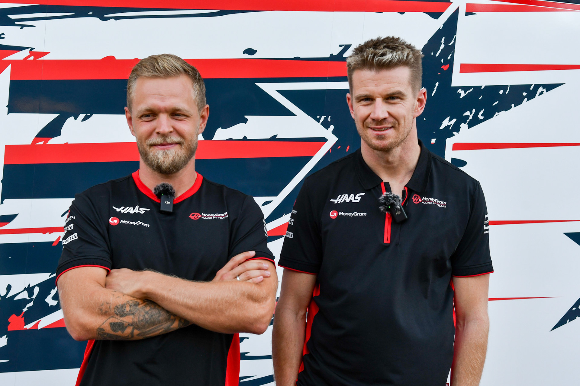 Nico Hülkenberg und Kevin Magnussen, Haas F1 Team; Formel 1 GP USA Austin Texas. Freitag 20.10.2023