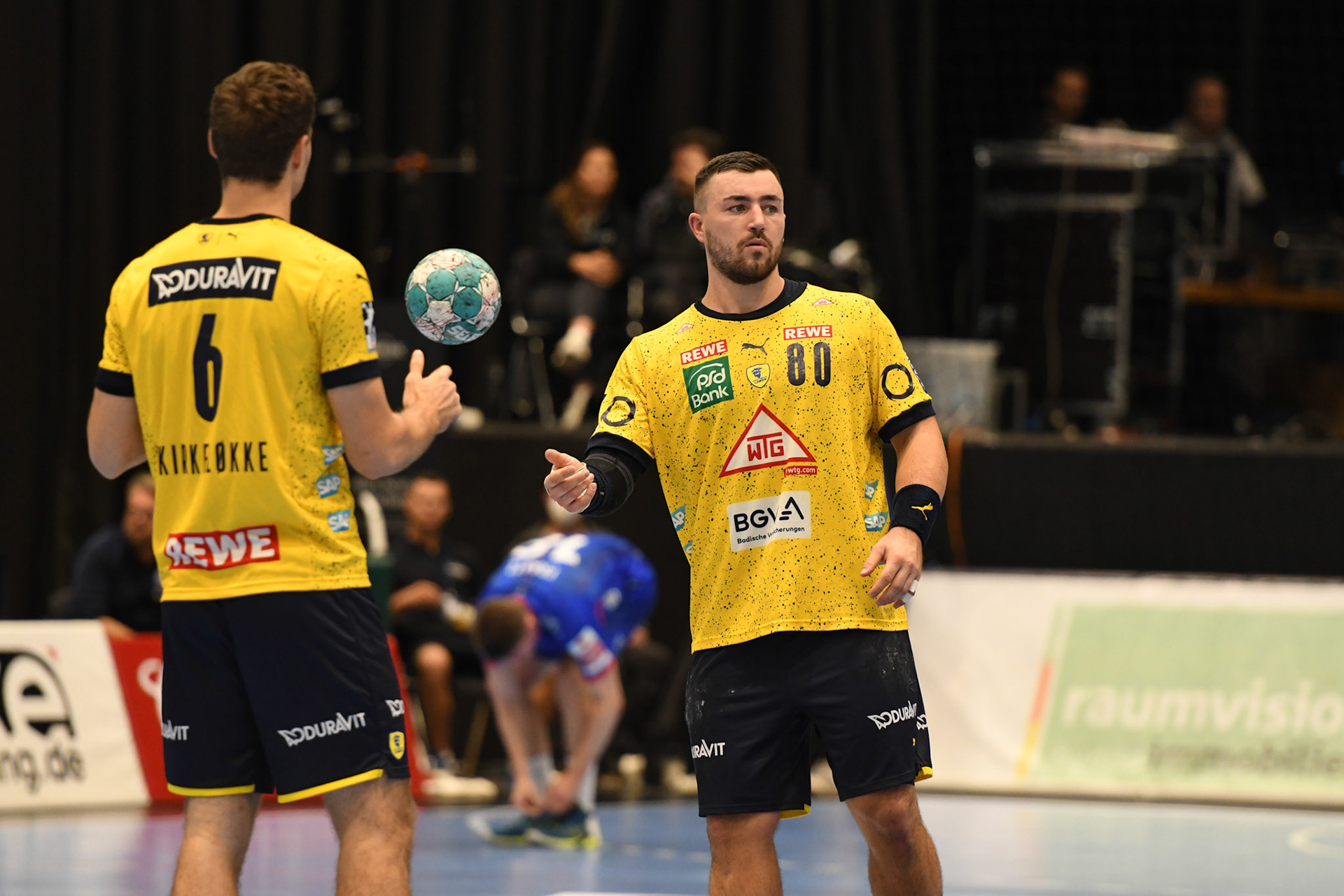 Jannik Kohlbacher #80; Handball Bundesliga; BHC 06 - Rhein Neckar Loewen 29.09.2022
