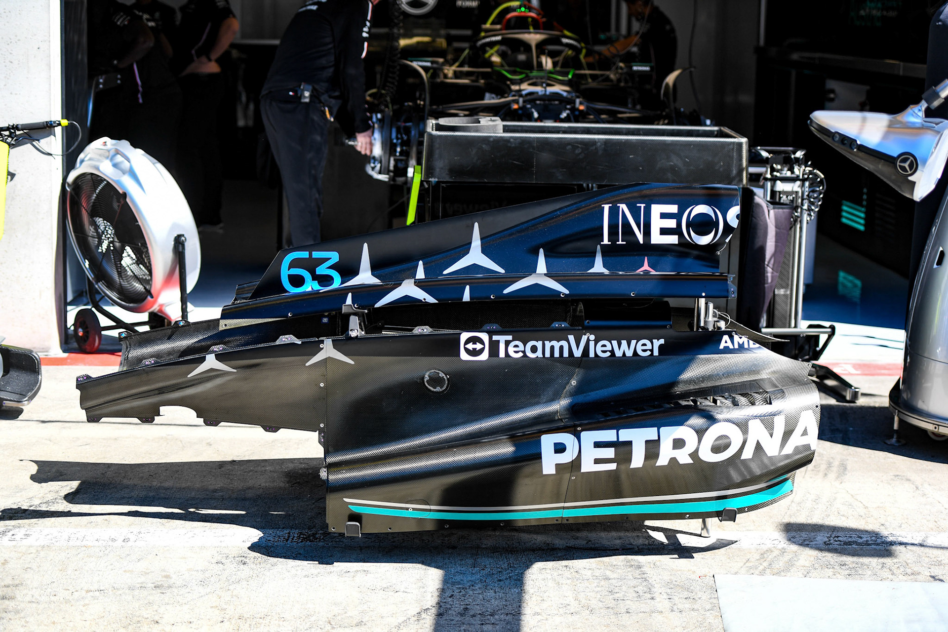 Mercedes AMG F1 Team; Formel 1 GP Austria / Österreich. Donnerstag 29.06.2023