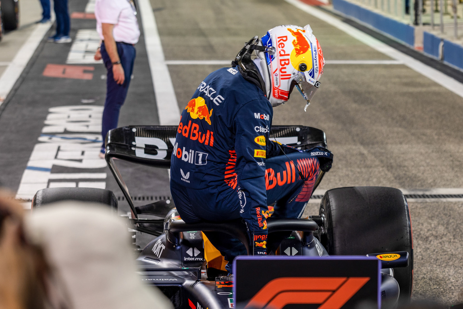 Max Verstappen (NED) Red Bull Racing; Formel 1 GP Bahrain. Samstag 04.03.2023