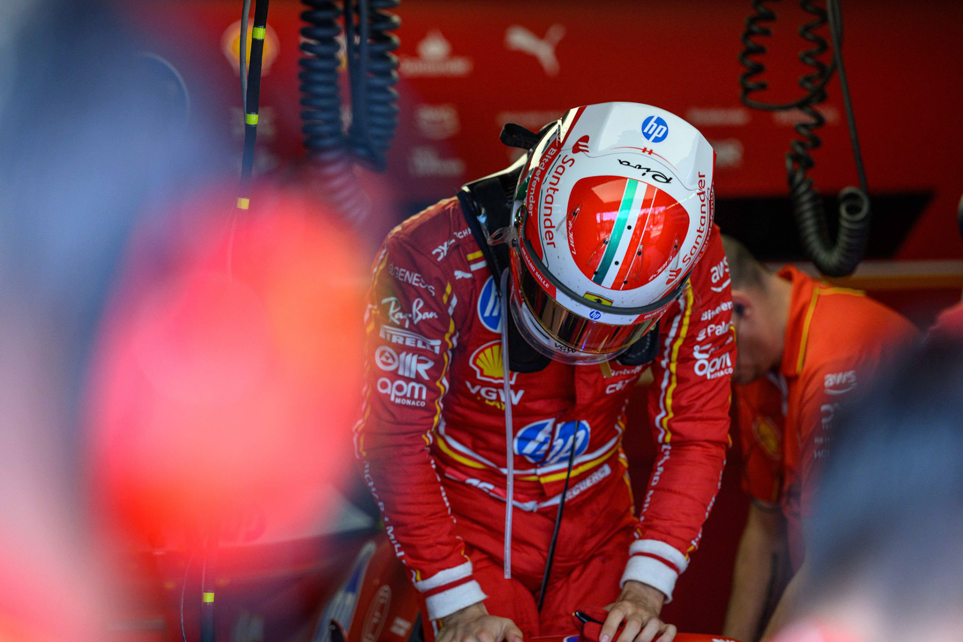 Charles Leclerc #16, Scuderia Ferrari; F1 GP Imola / Italien Freitag, 17.05.2024