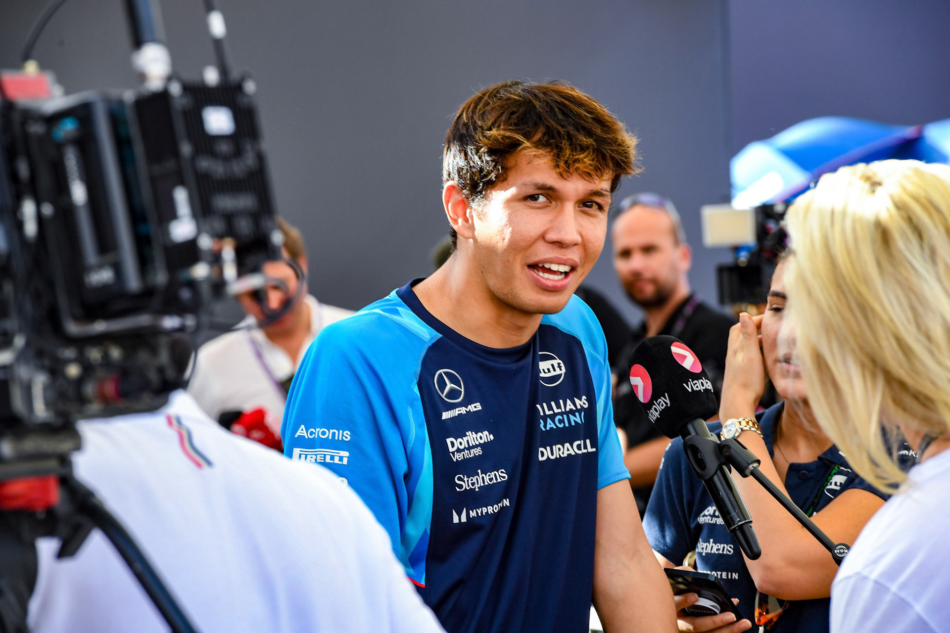 Alexander Albon (THA) Williams Racing;Formel 1 GP Abu Dhabi. Donnerstag 23.11.2023