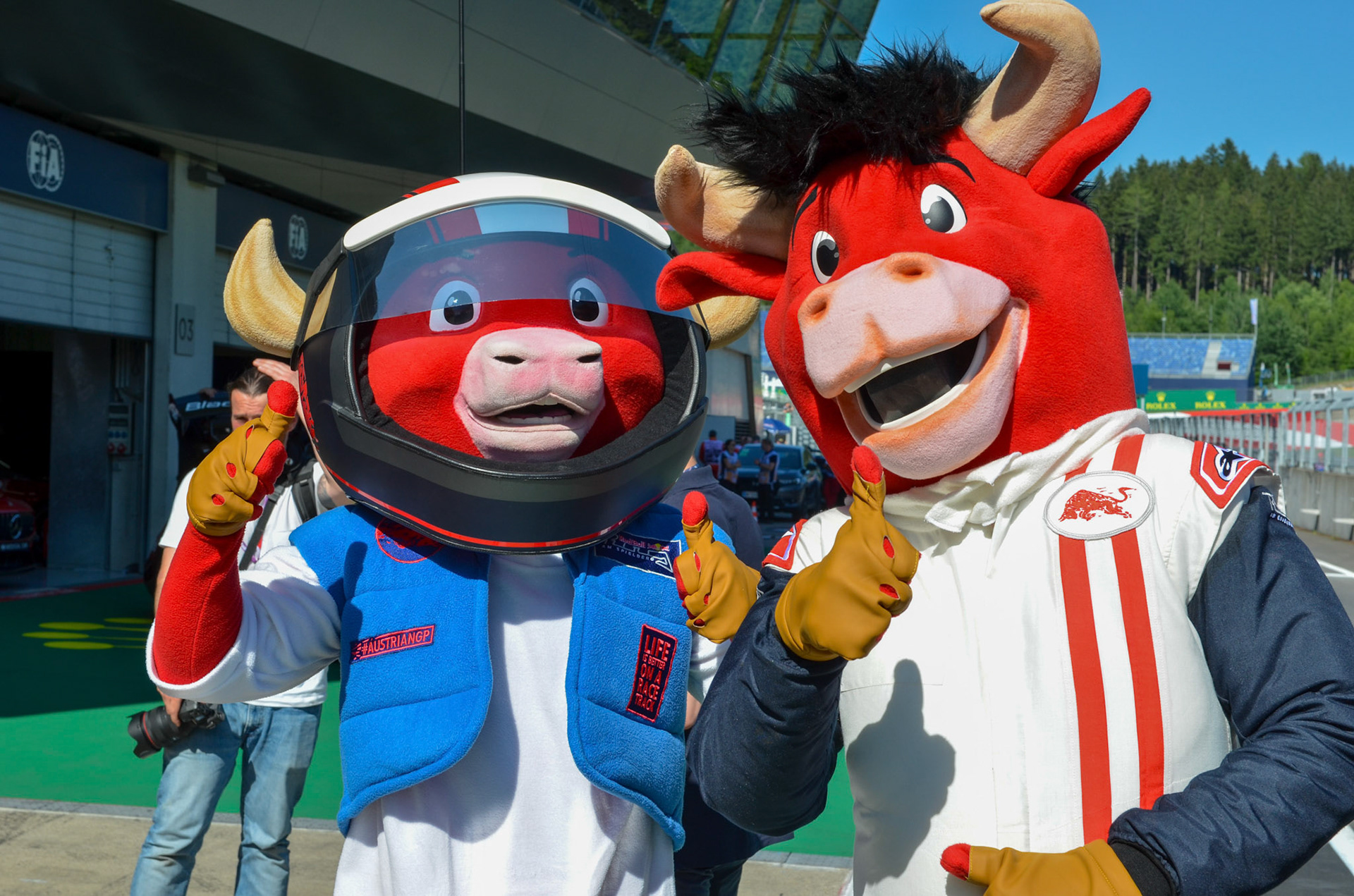 Paddock / Pitlane;Formel 1 GP Austria / Österreich. Donnerstag 29.06.2023