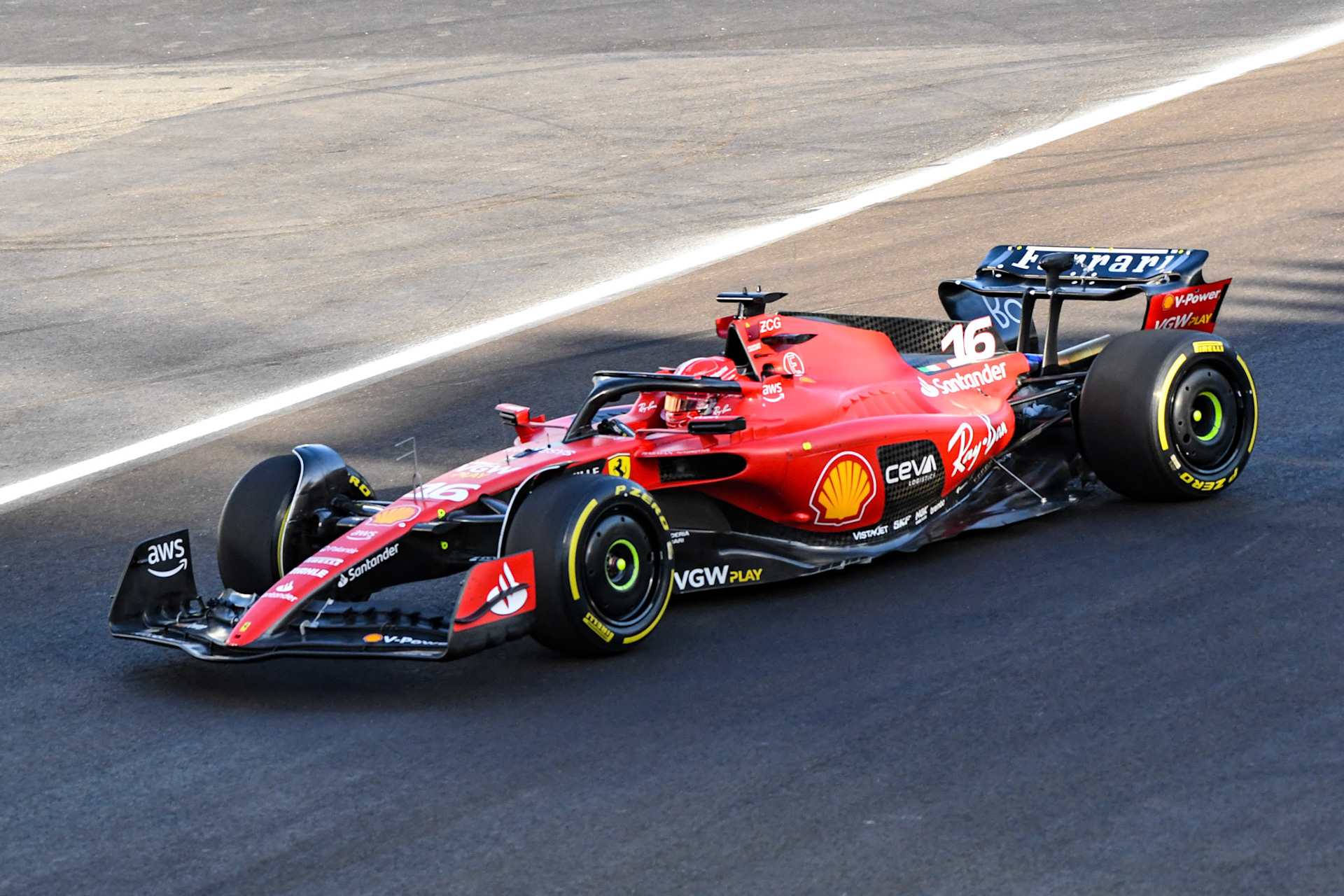 Charles Leclerc (MCO) Scuderia Ferrari; Formel 1 GP Baku Azerbaijan. Samstag 29.04.2023