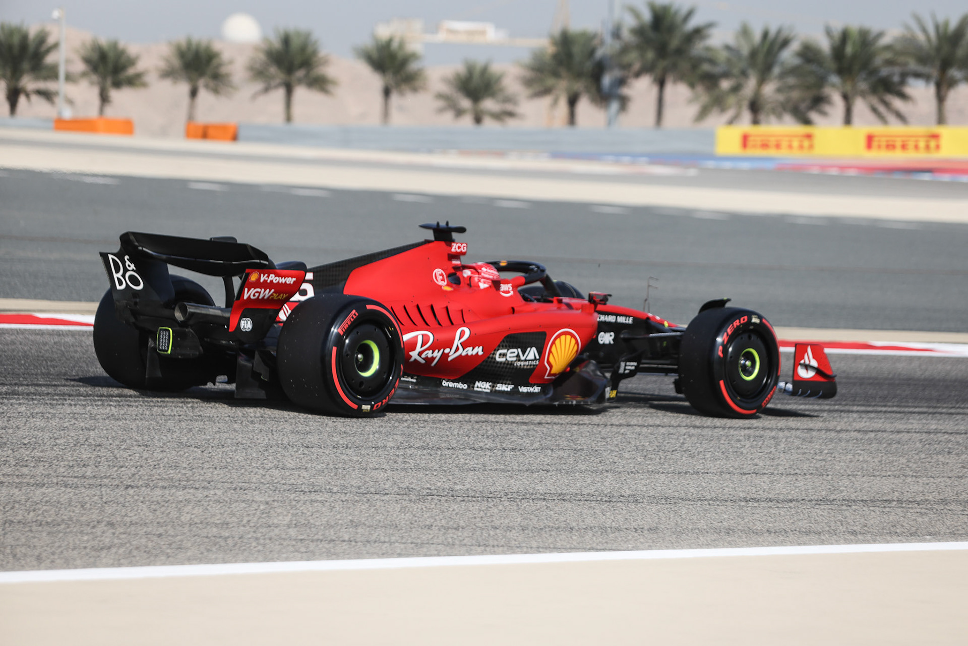 Carlos Sainz (ESP) Scuderia Ferrari; Formel 1 GP Bahrain. Samstag 04.03.2023