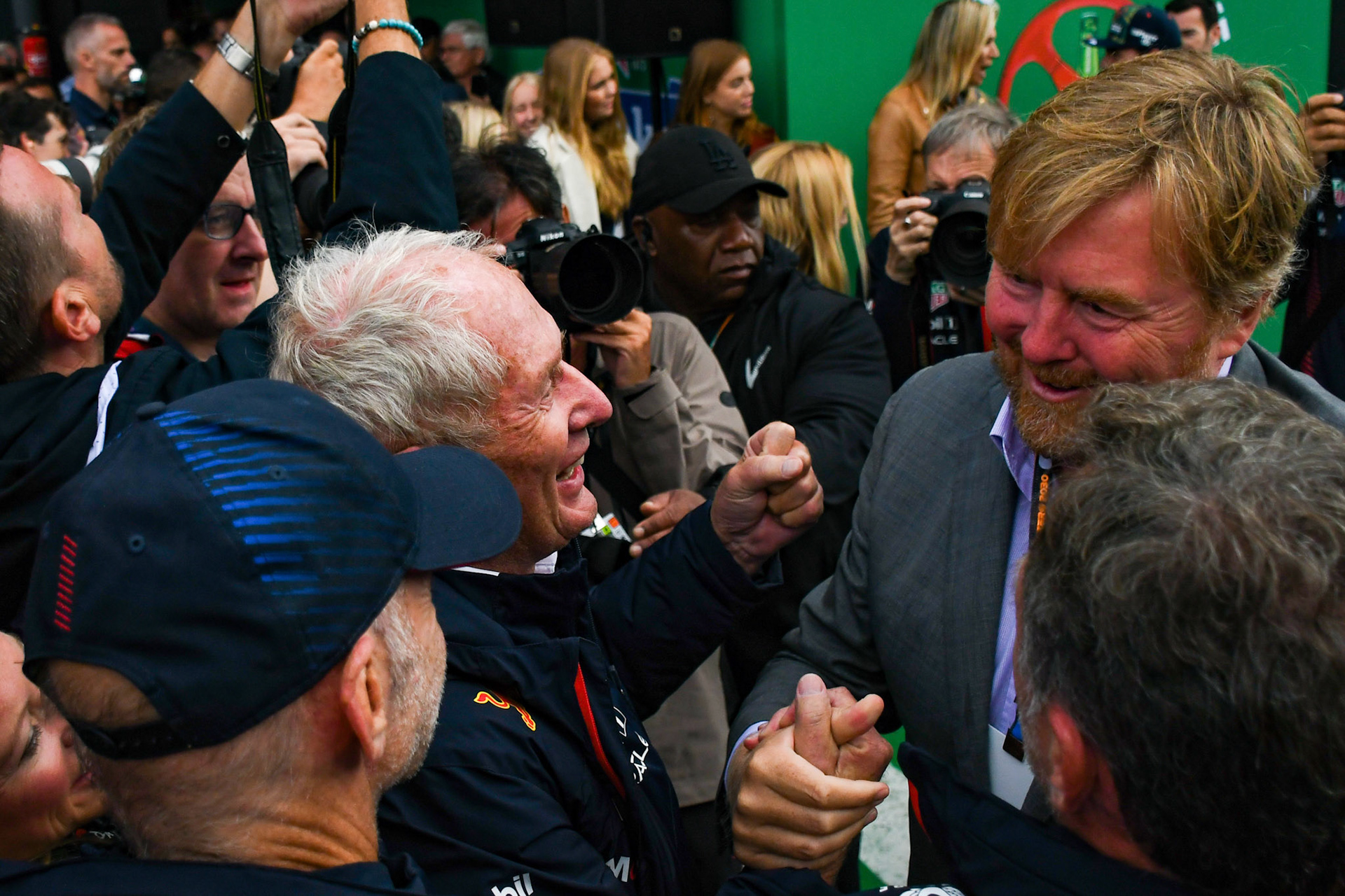 Red Bull Racing; Willem-Alexander König der Niederlande;Formel 1 GP Holland / Zandvoort. Sonntag, 27.08.2023