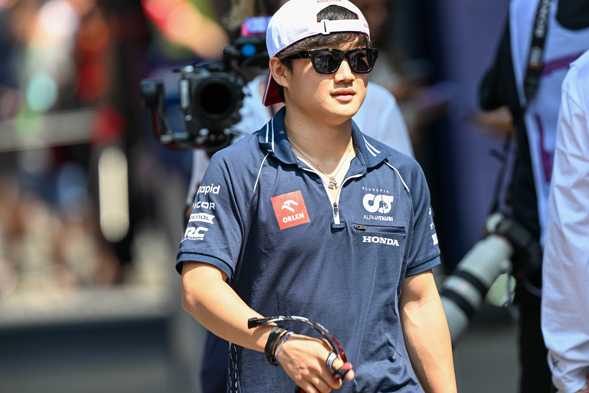 Yuki Tsunoda (JPN) Scuderia Alpha Tauri;Formel 1 GP Austria / Österreich. Freitag, 30.06.2023