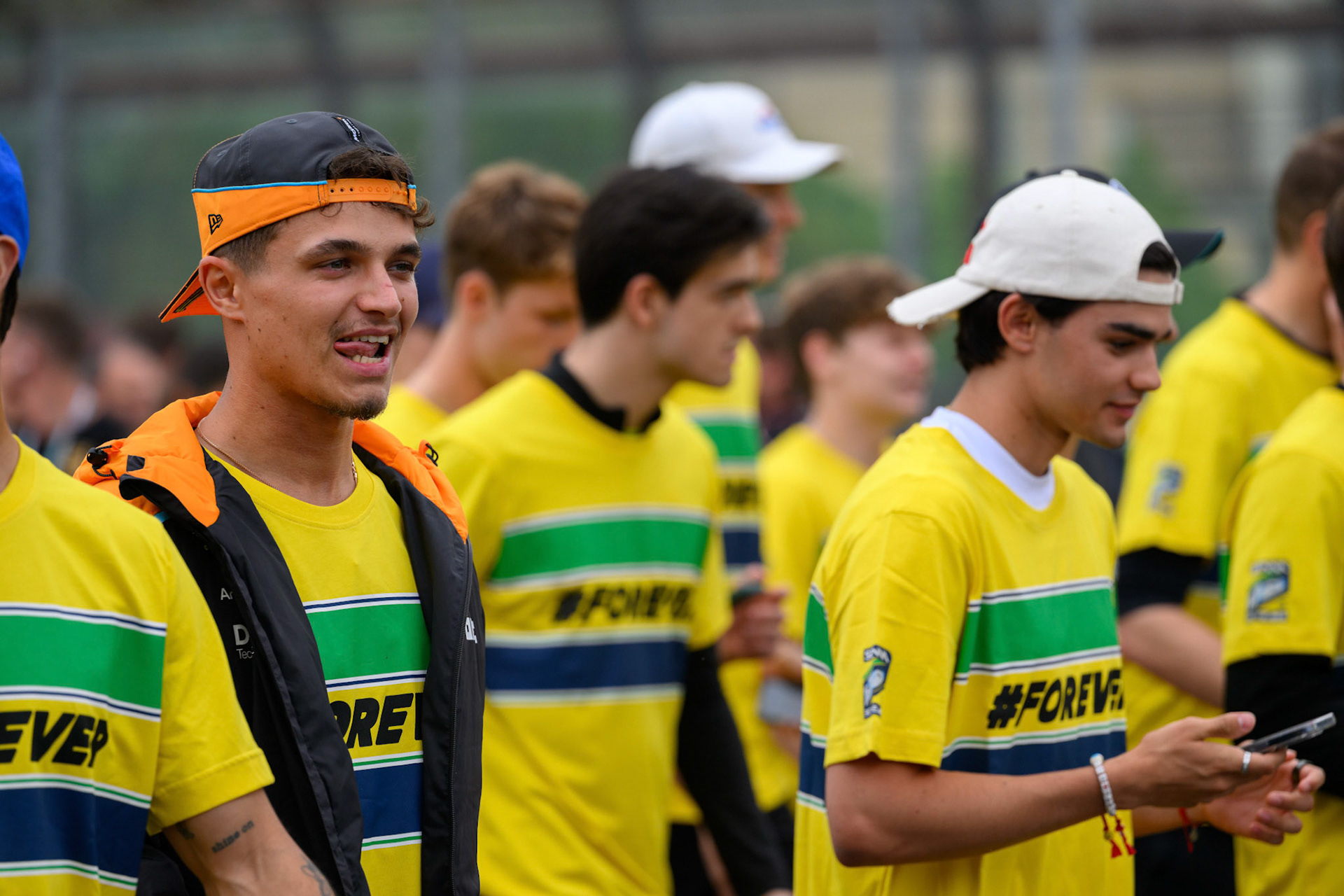 Lando Norris #4, McLaren Formula 1 Team; F1 GP Imola / Italien Donnerstag, 16.05.2024