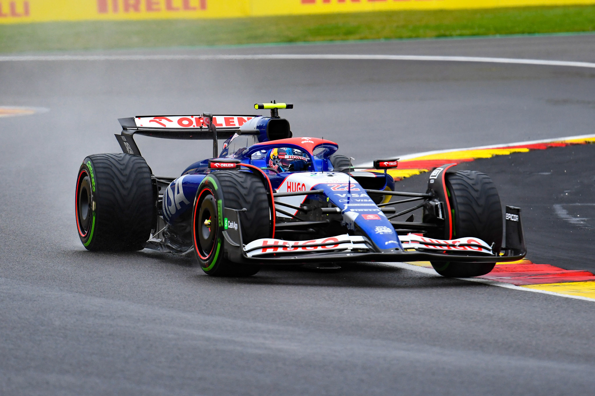 Yuki Tsunoda #22, Visa Cash App RB Formula One Team;Formel 1 GP Spa / Belgien. Samstag, 27.07.2024