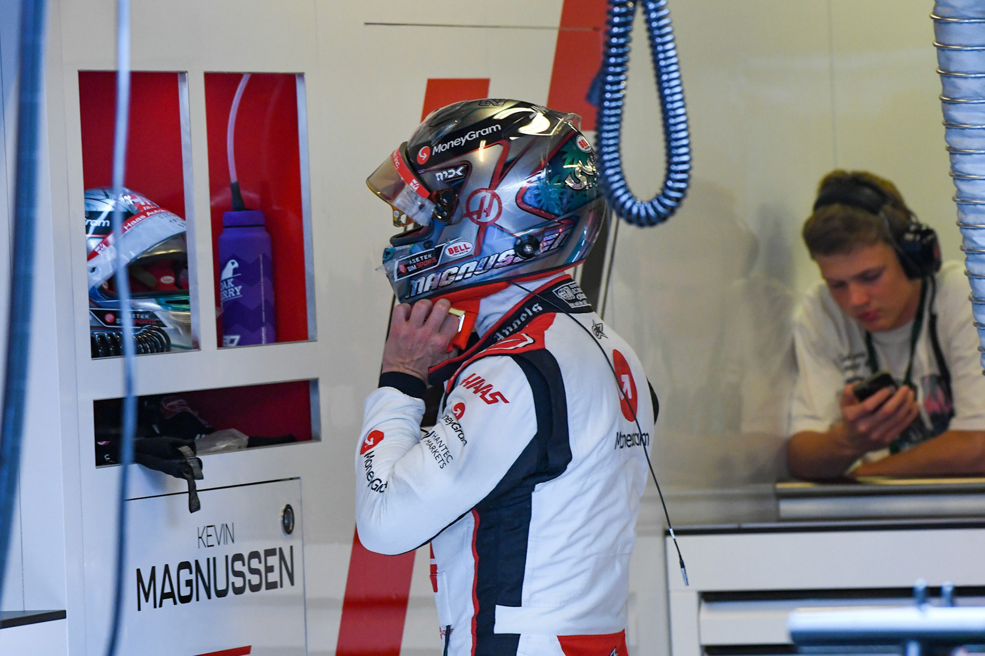 Kevin Magnussen (DEN) Haas F1 Team;Formel 1 GP Abu Dhabi. Freitag 24.11.2023